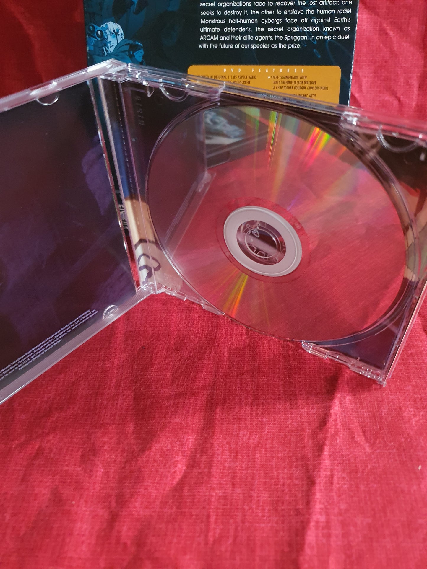 Spriggan (DVD + CD Soundtrack Set 2005, Special Edition) Anime Near Mint DSP/002