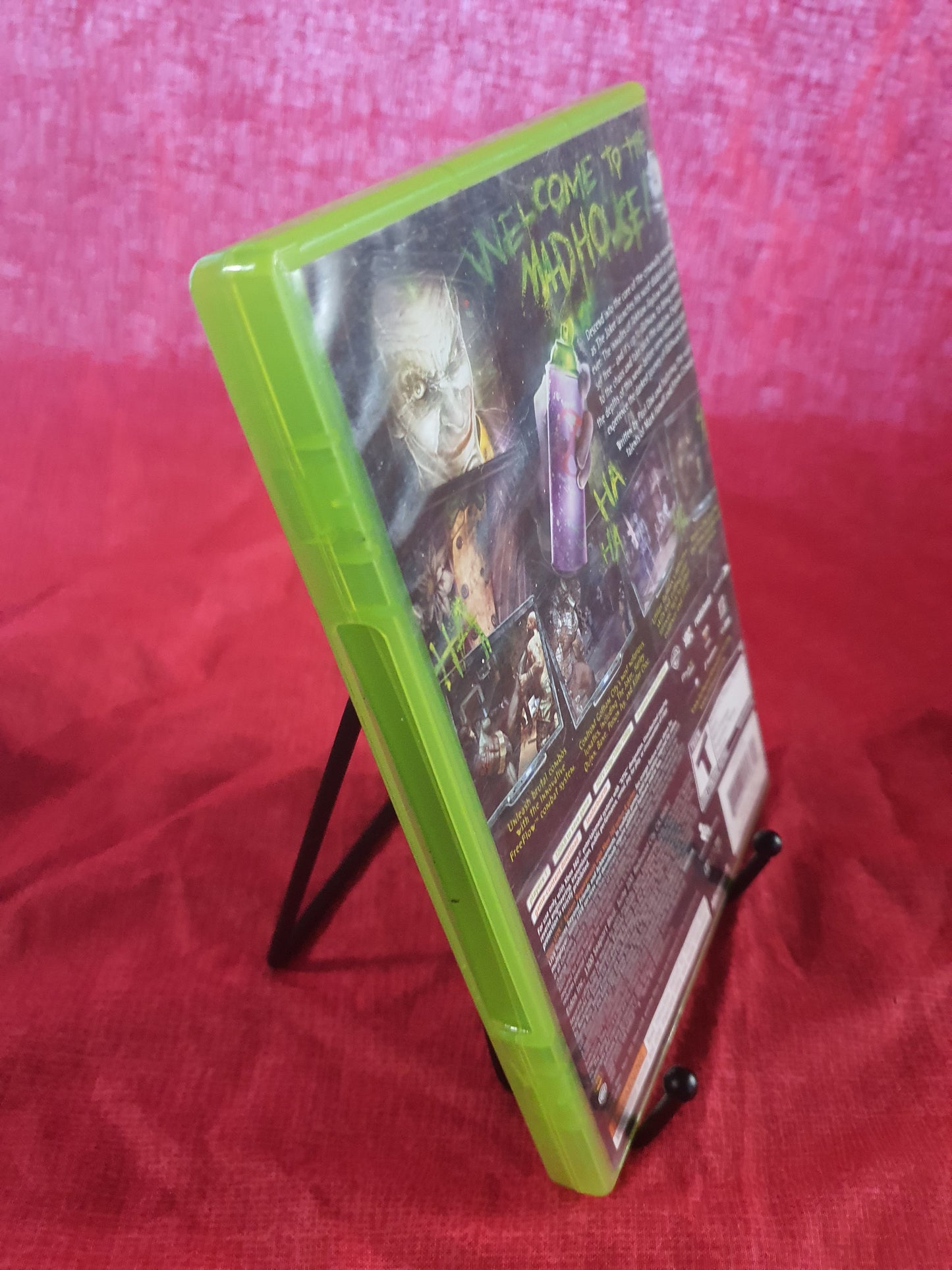 Batman Arkham Asylum - Gamestop Edition (Microsoft XBOX 360, 2009) Complete CIB