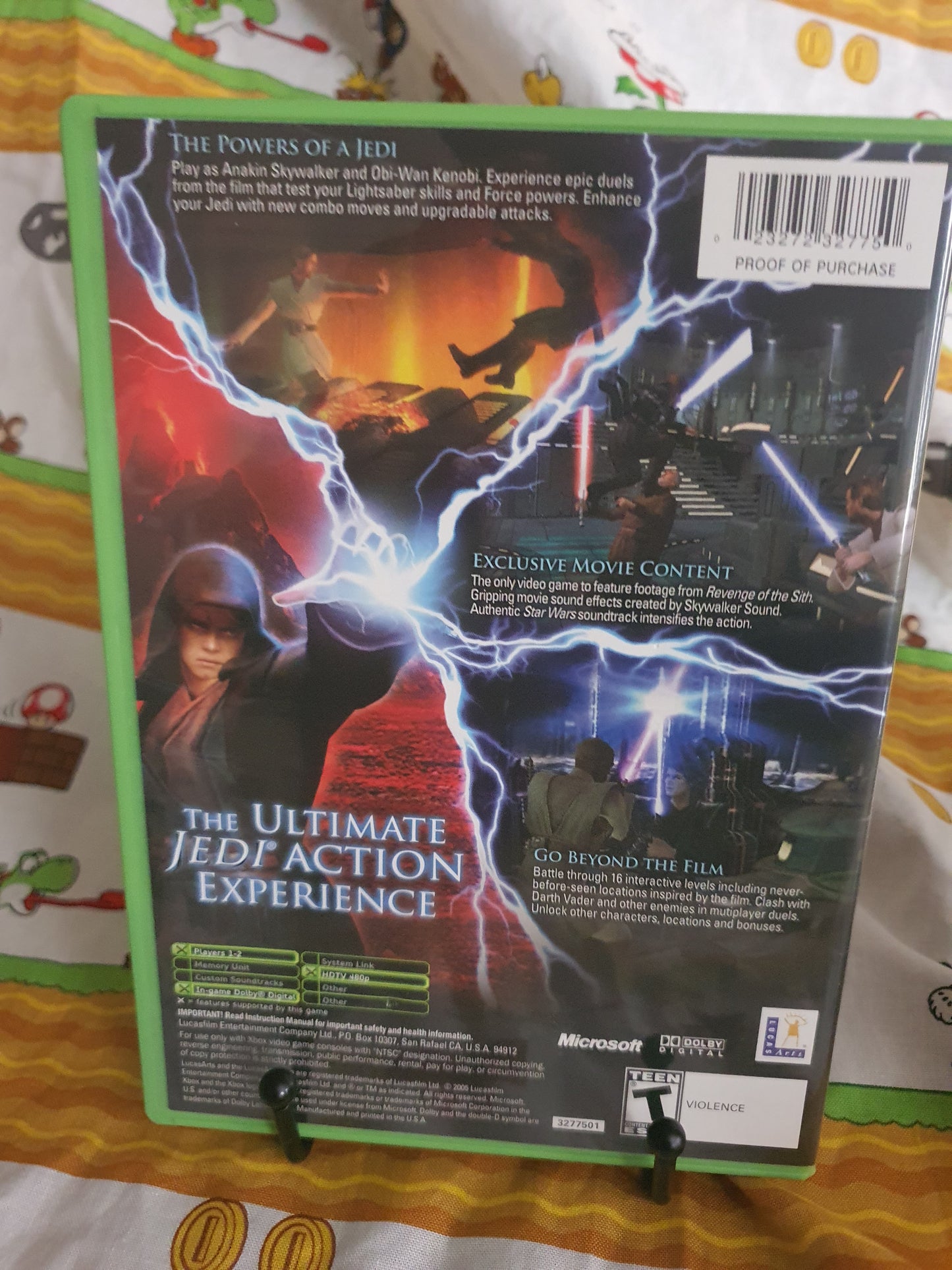 Star Wars: Episode III: Revenge of the Sith (OG Xbox, 2005) Complete Near Mint