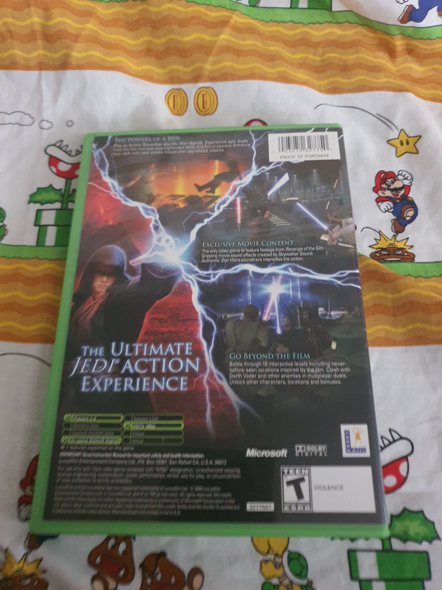 Star Wars: Episode III: Revenge of the Sith (OG Xbox, 2005) Complete Near Mint