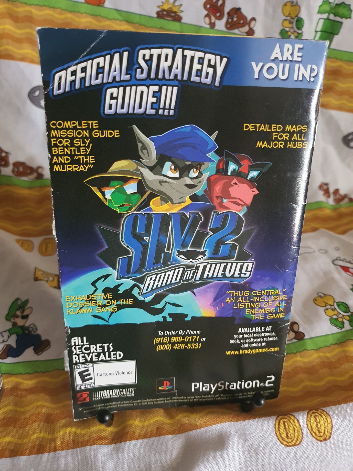 Sly 2: Band of Thieves (Sony PlayStation 2, 2004) Complete Game Disc Near Mint