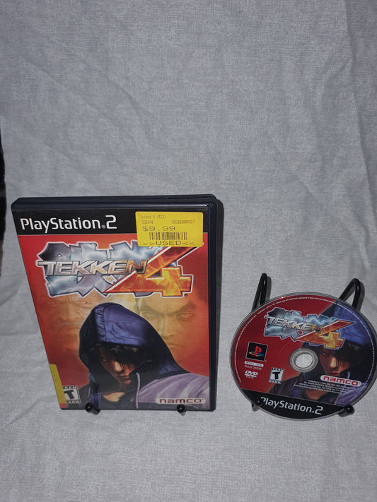 Tekken 4 (Sony PlayStation 2, 2002) PS2 Video Game Disc Near Mint Tested