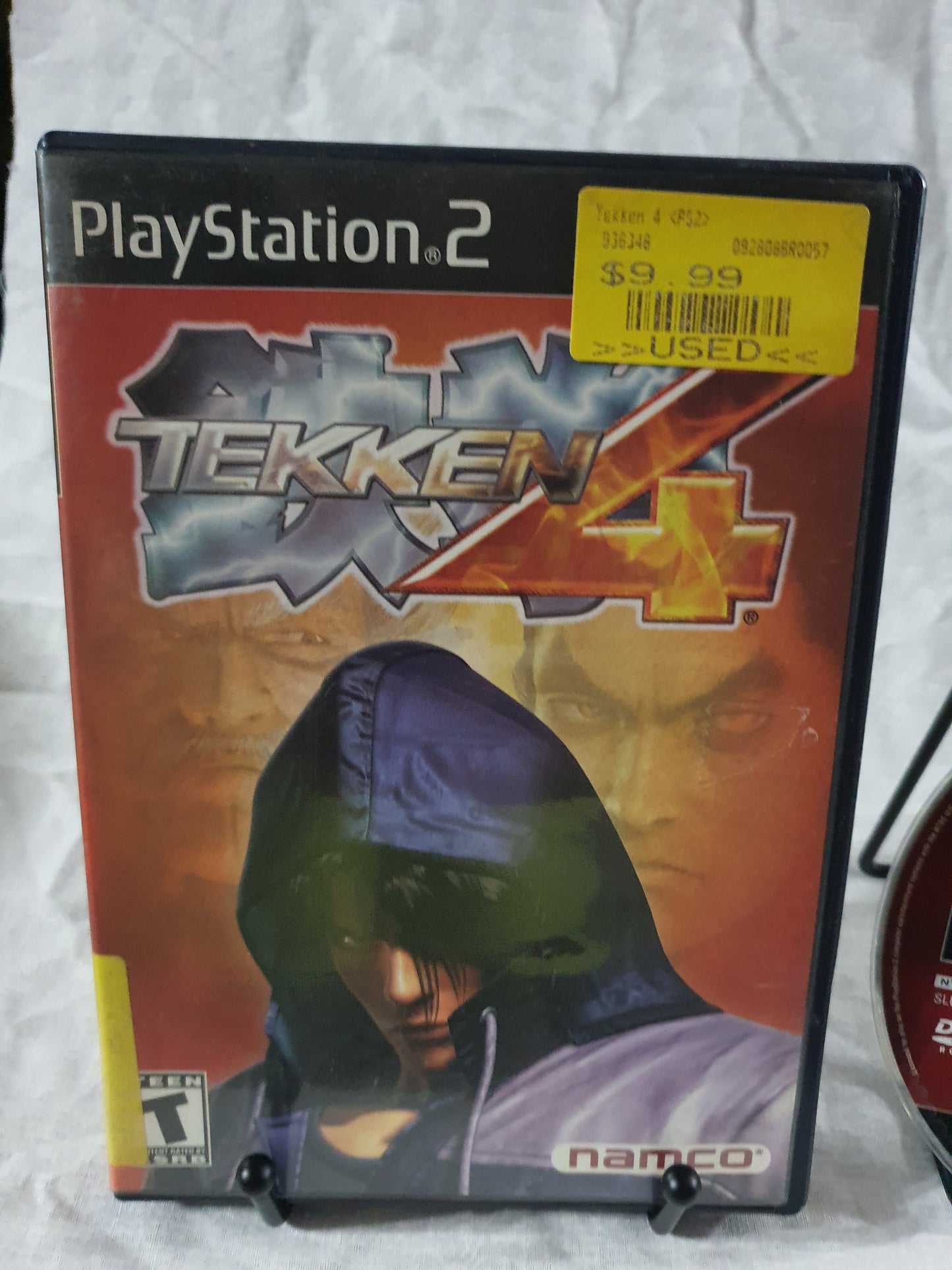 Tekken 4 (Sony PlayStation 2, 2002) PS2 Video Game Disc Near Mint Tested
