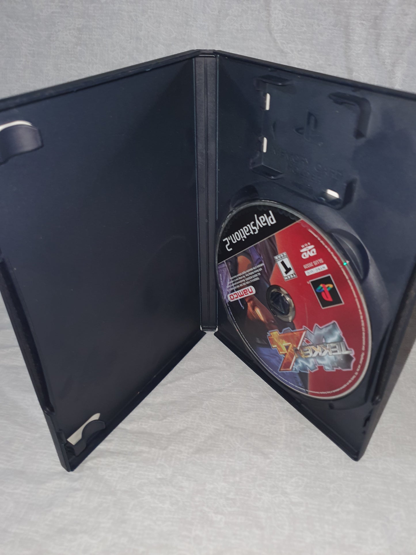 Tekken 4 (Sony PlayStation 2, 2002) PS2 Video Game Disc Near Mint Tested