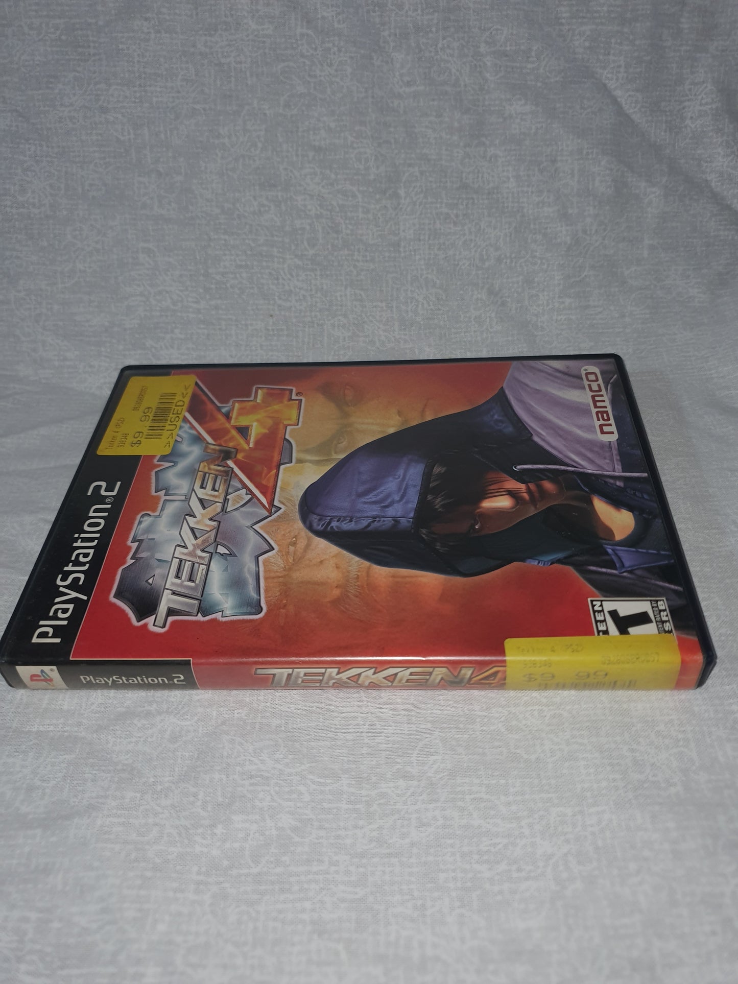 Tekken 4 (Sony PlayStation 2, 2002) PS2 Video Game Disc Near Mint Tested