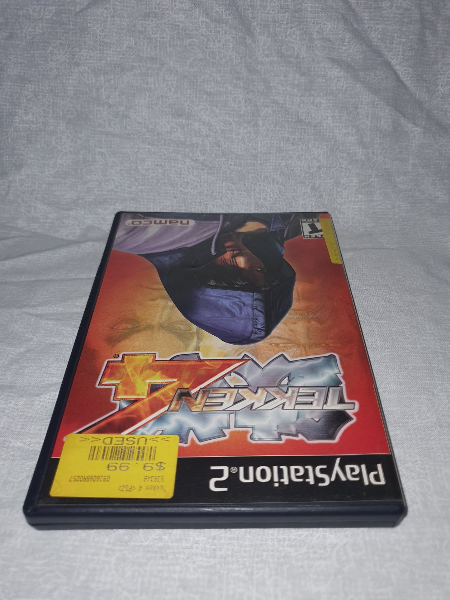 Tekken 4 (Sony PlayStation 2, 2002) PS2 Video Game Disc Near Mint Tested