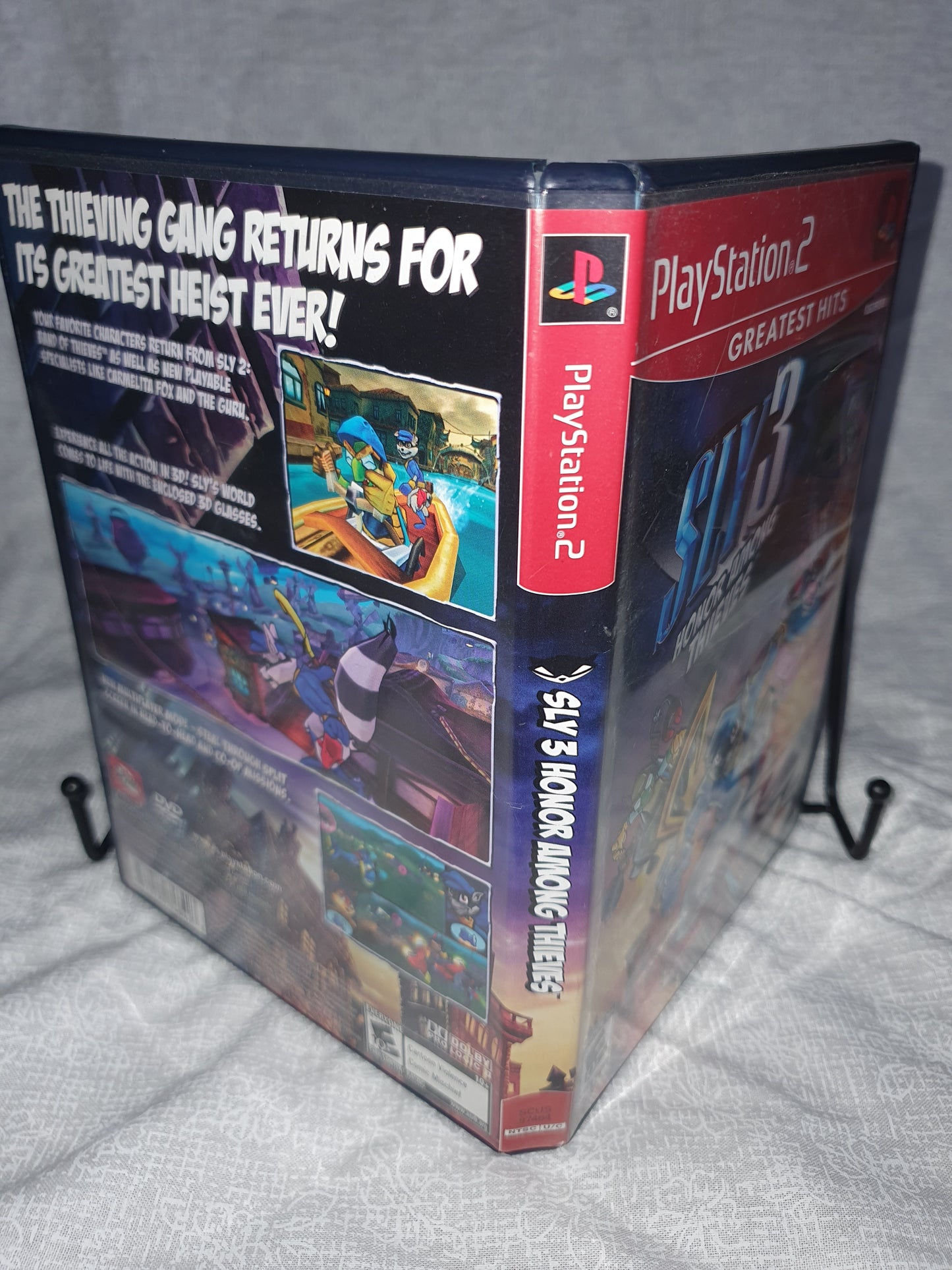 Sly 3: Honor Among Thieves (Sony PlayStation 2, 2005) Video Game Disc Near Mint