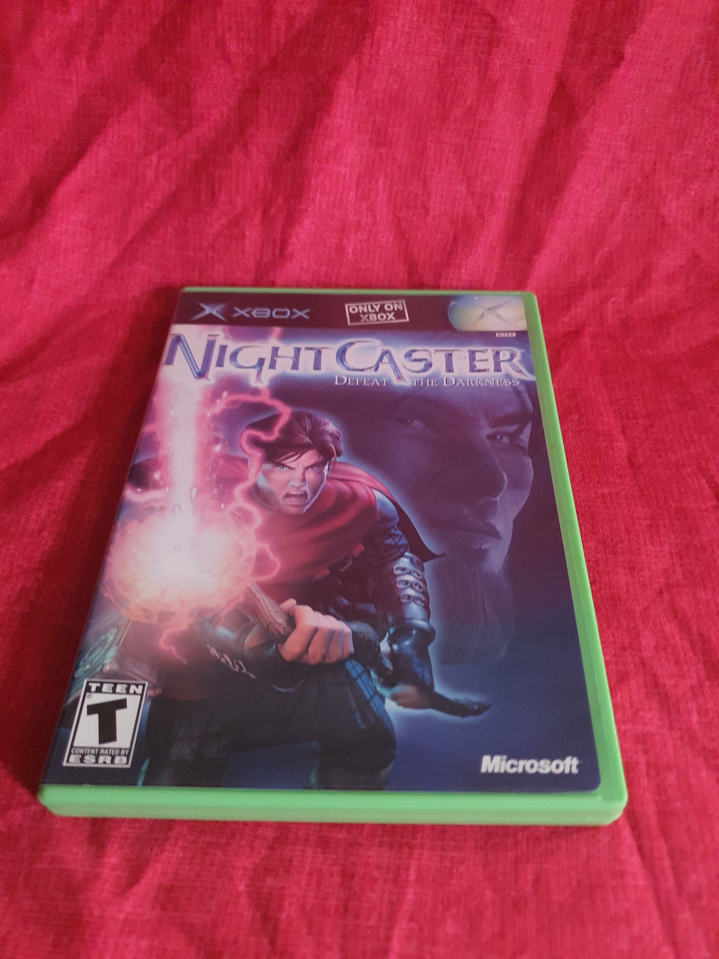 Night Caster Defeat the Darkness (Microsoft Xbox, 2002) Complete Catalog Booklet