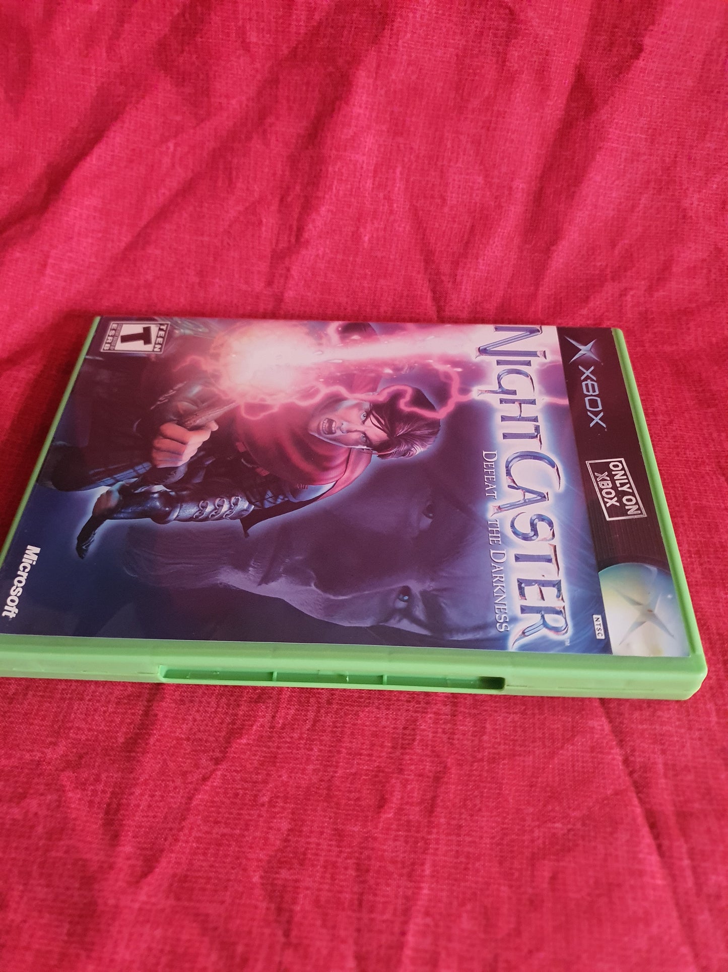 Night Caster Defeat the Darkness (Microsoft Xbox, 2002) Complete Catalog Booklet