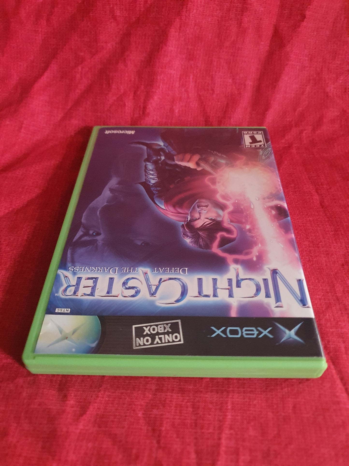 Night Caster Defeat the Darkness (Microsoft Xbox, 2002) Complete Catalog Booklet