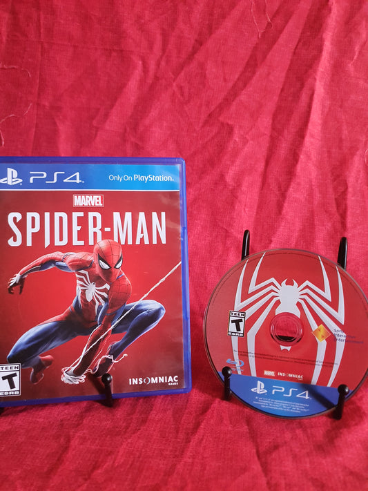 Marvel's Spider-Man (Sony PlayStation 4, 2018) Complete Video Game Near Mint