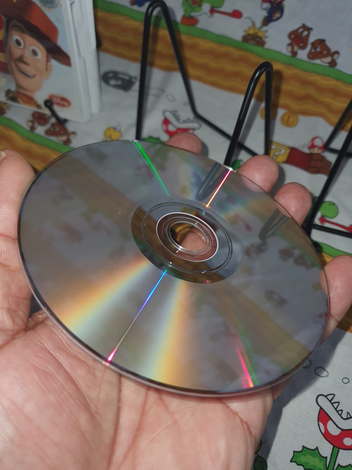 Toy Story Mania! (Nintendo Wii, 2009) Disney Video Game Disc Very Good Free Ship