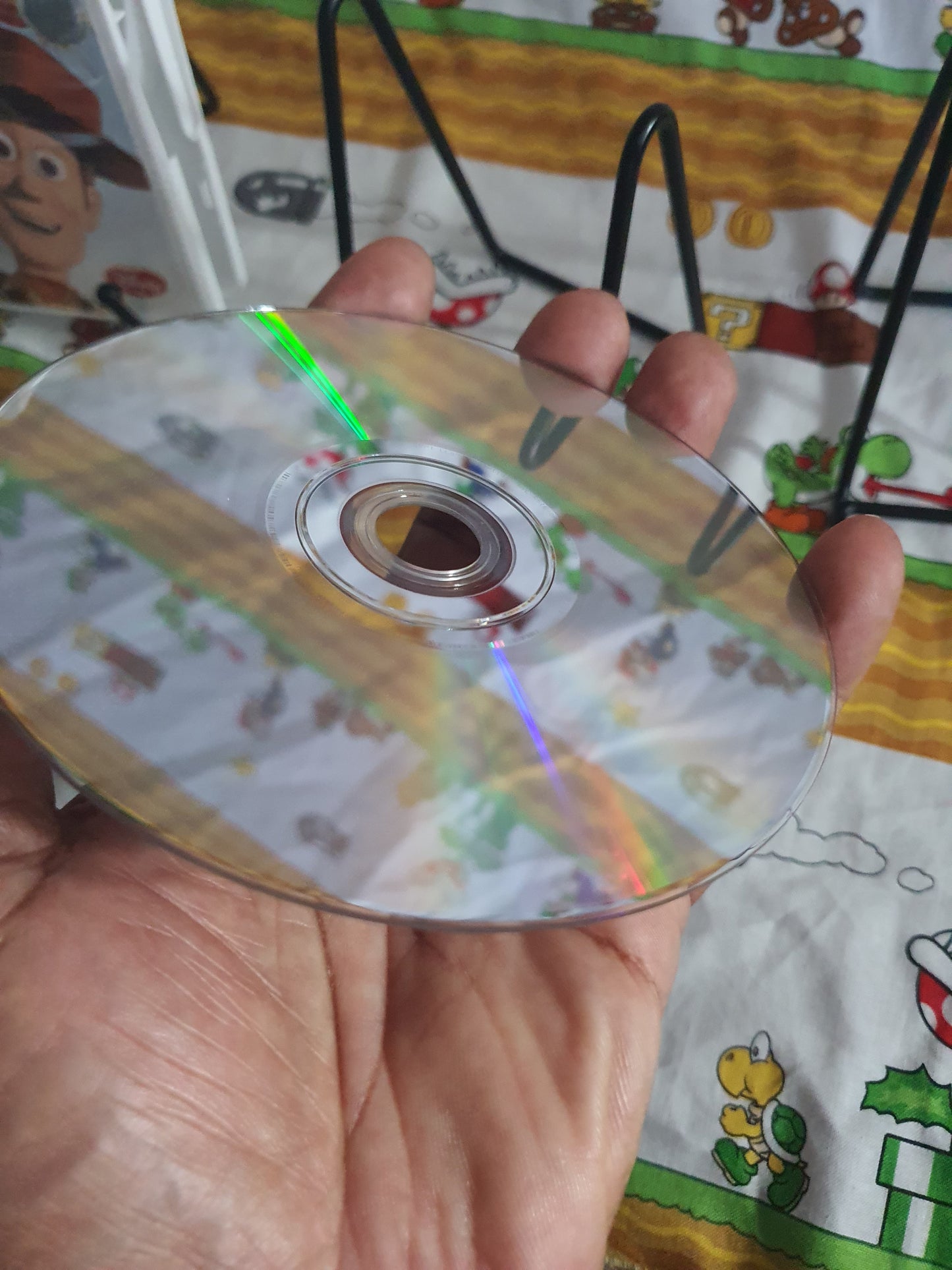 Toy Story Mania! (Nintendo Wii, 2009) Disney Video Game Disc Very Good Free Ship