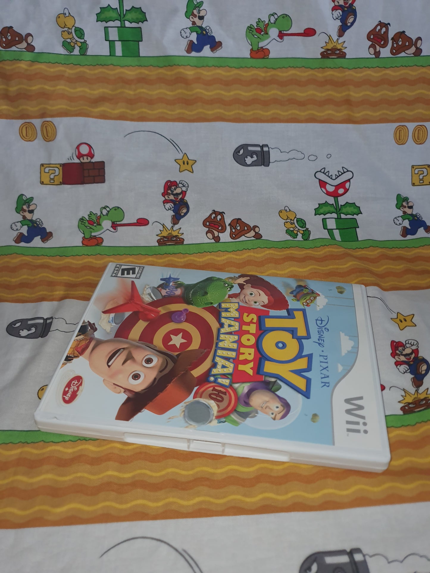 Toy Story Mania! (Nintendo Wii, 2009) Disney Video Game Disc Very Good Free Ship