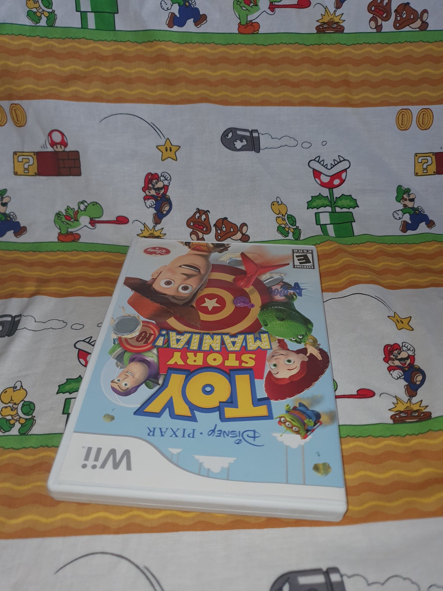 Toy Story Mania! (Nintendo Wii, 2009) Disney Video Game Disc Very Good Free Ship