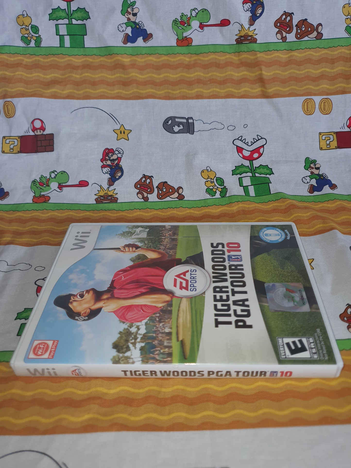 Tiger Woods PGA Tour 10 Bundle - Nintendo Wii - Motion Plus adapter - Near Mint