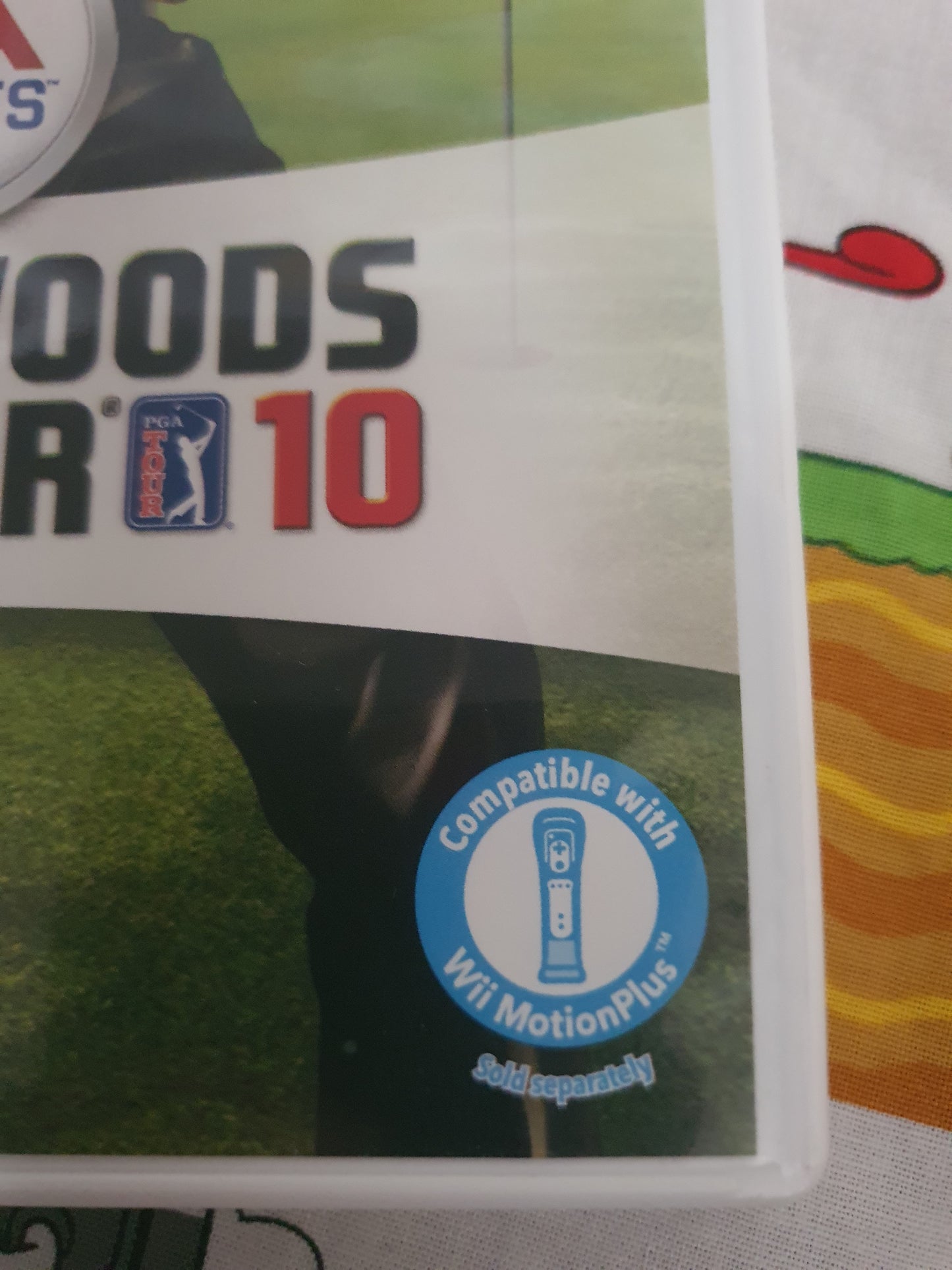 Tiger Woods PGA Tour 10 Bundle - Nintendo Wii - Motion Plus adapter - Near Mint