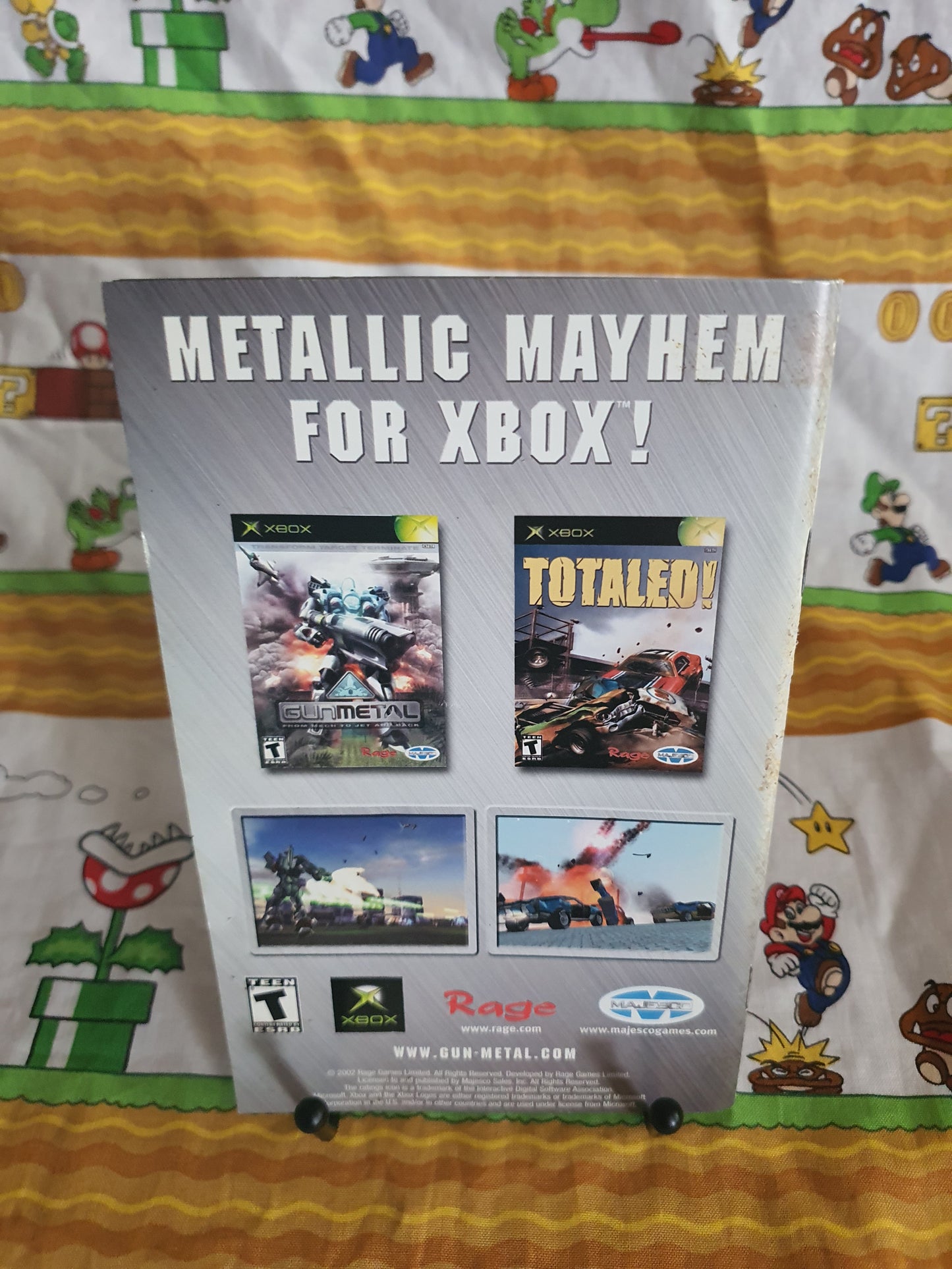 BloodRayne (Microsoft Xbox, 2002) No Game Disc Only Case Artwork Manual