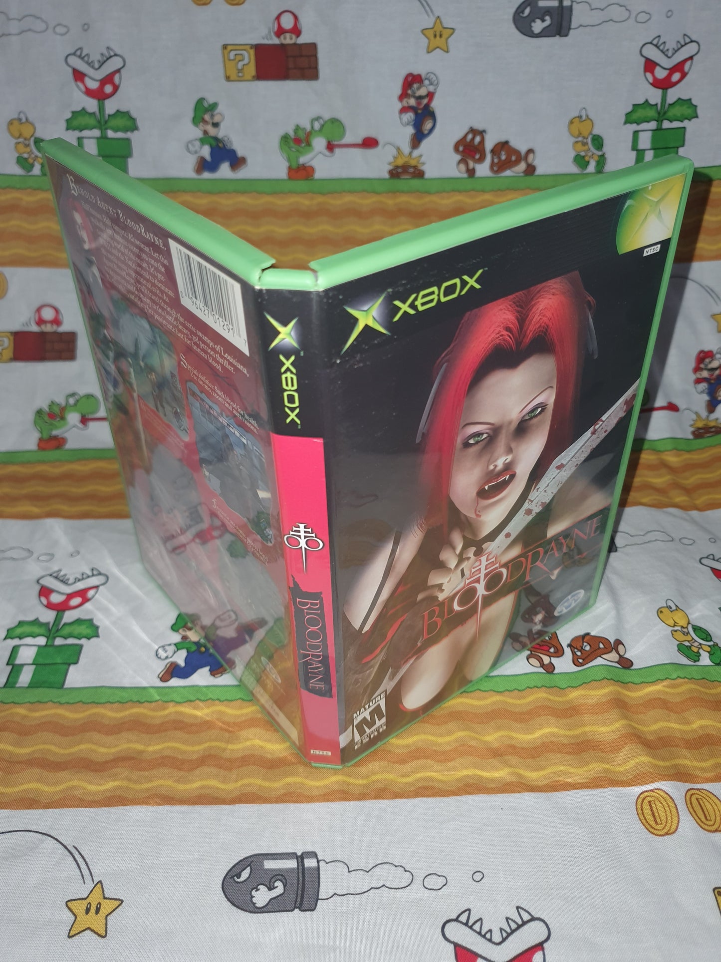 BloodRayne (Microsoft Xbox, 2002) No Game Disc Only Case Artwork Manual