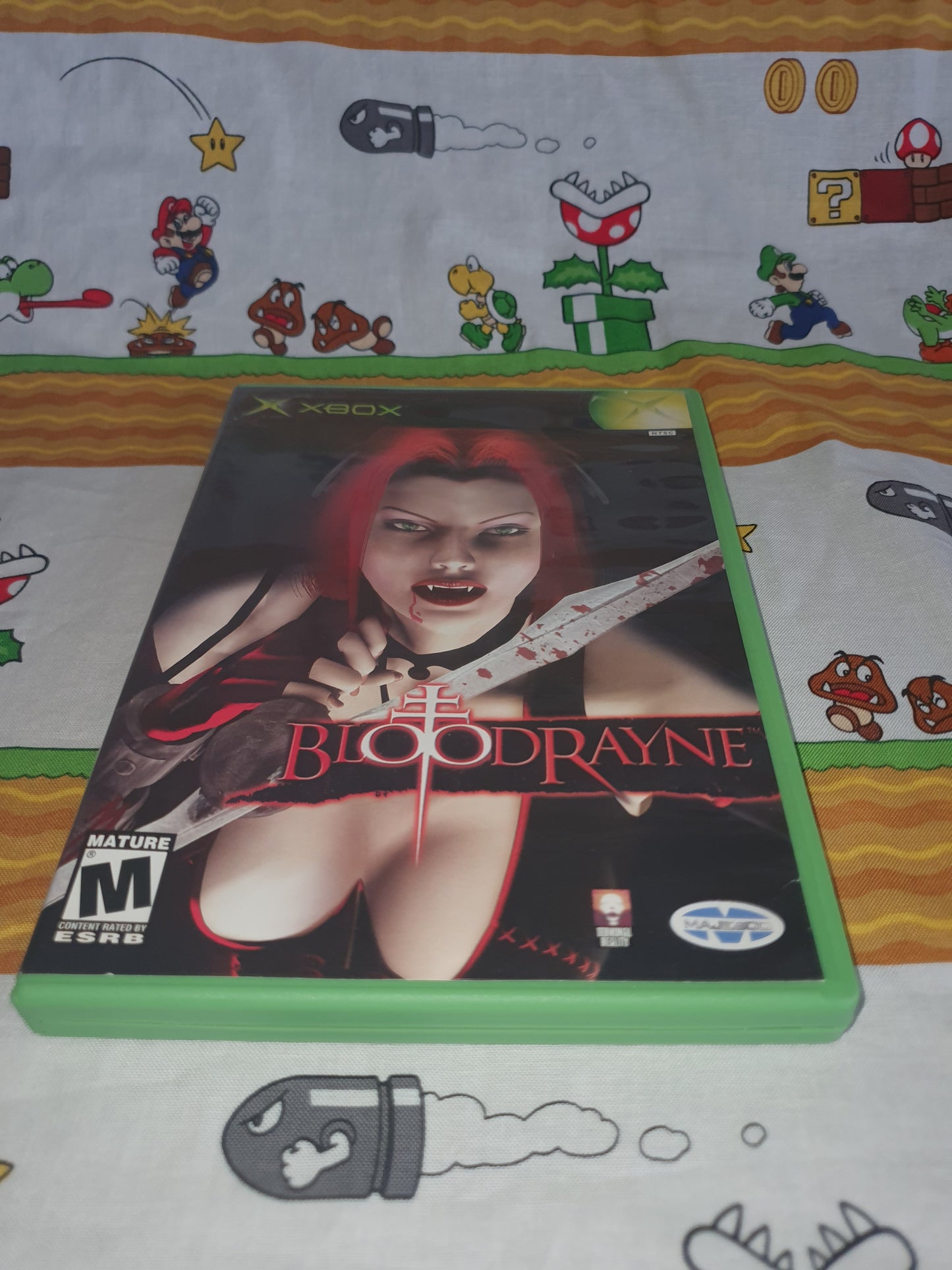 BloodRayne (Microsoft Xbox, 2002) No Game Disc Only Case Artwork Manual