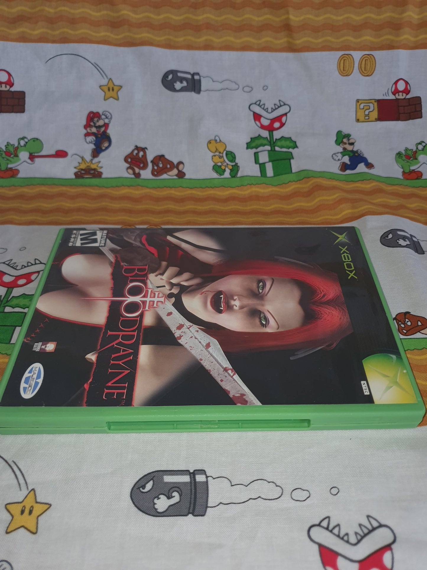 BloodRayne (Microsoft Xbox, 2002) No Game Disc Only Case Artwork Manual