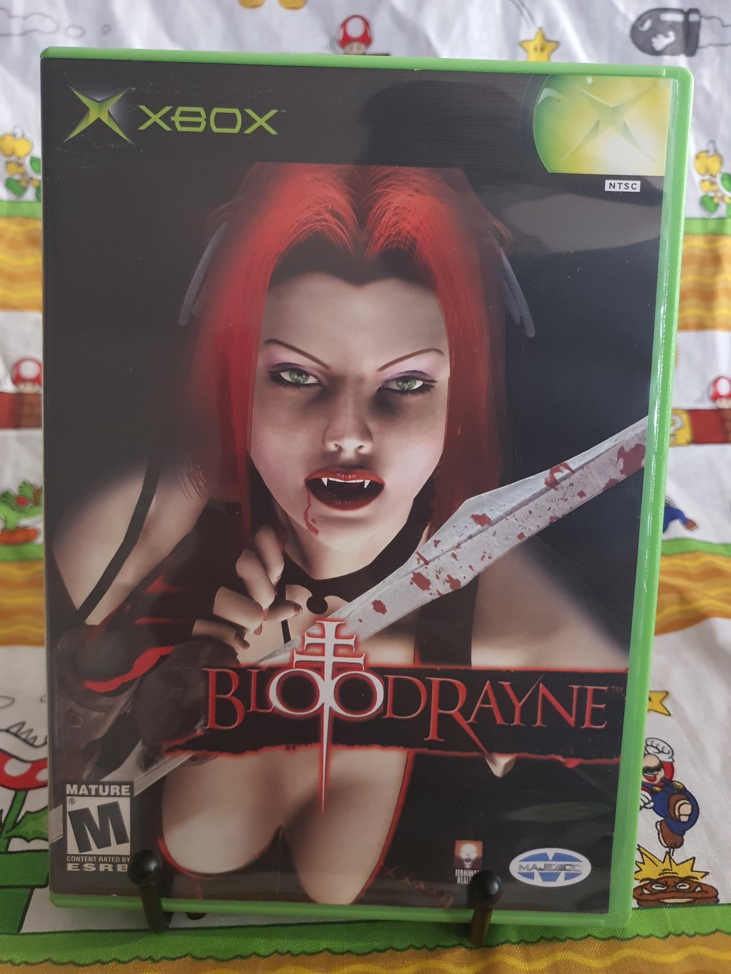 BloodRayne (Microsoft Xbox, 2002) No Game Disc Only Case Artwork Manual
