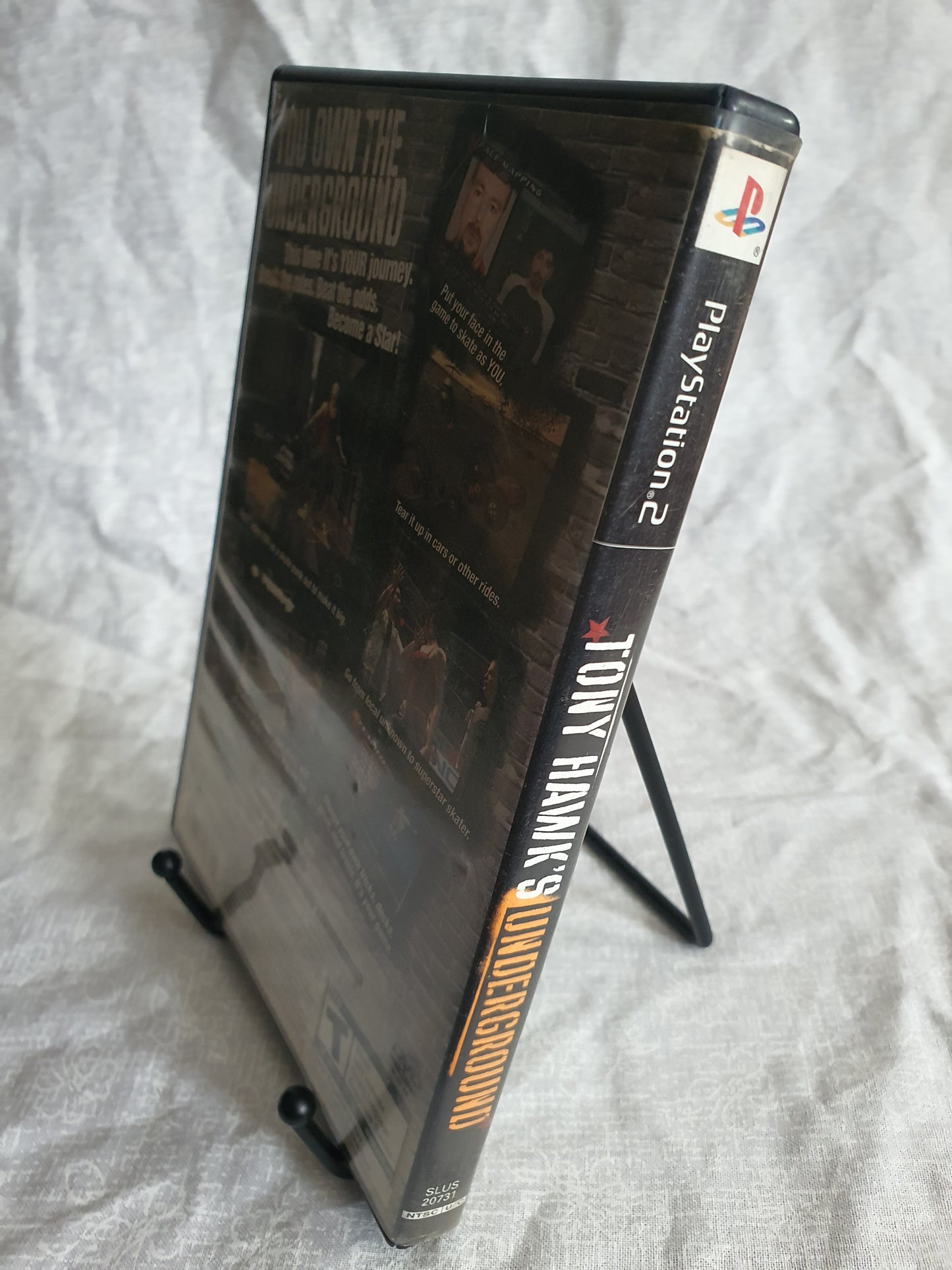 Tony Hawk's Underground Sony Playstation 2 PS2 Black Label Clean Video Game Disc