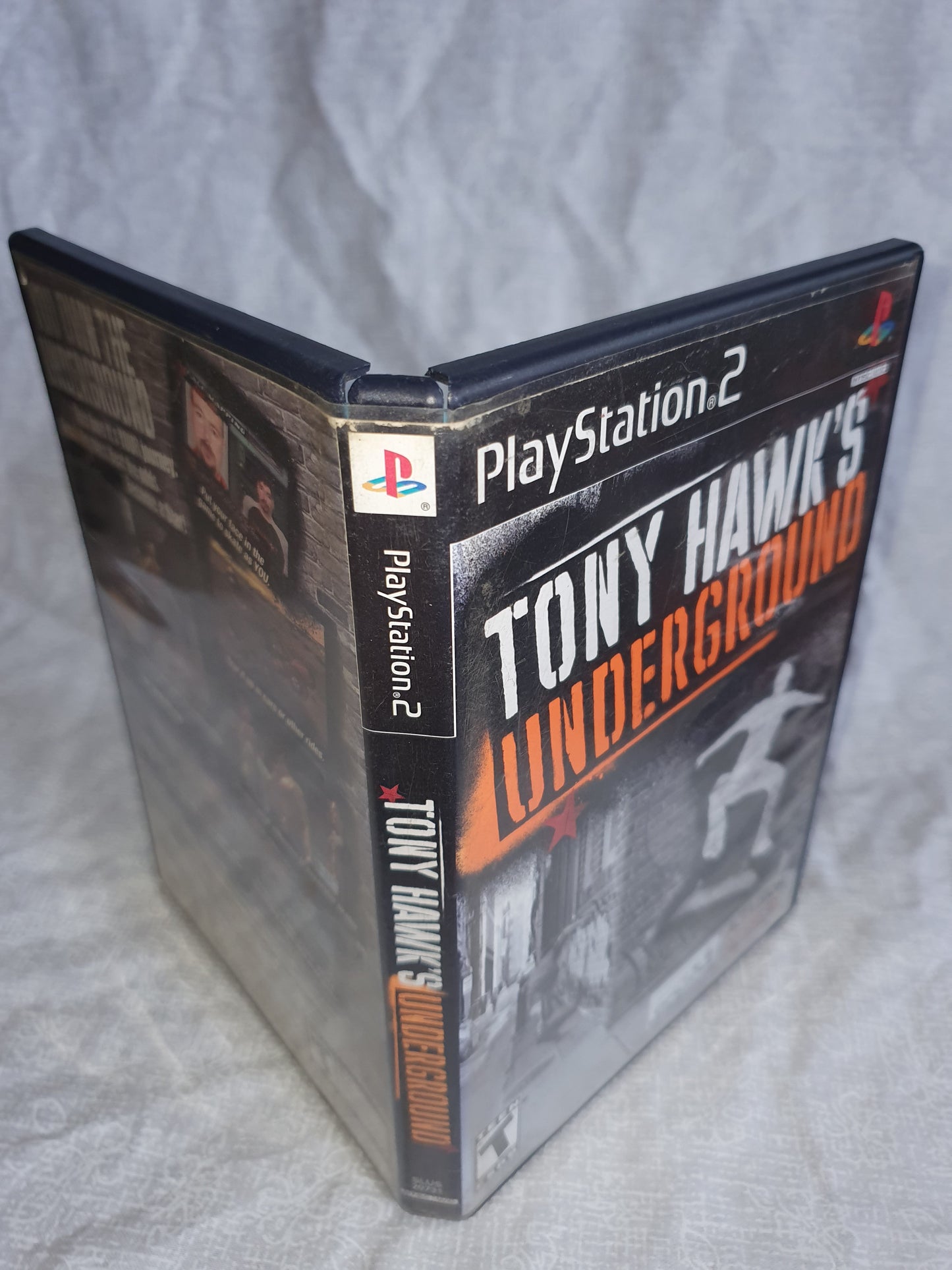 Tony Hawk's Underground Sony Playstation 2 PS2 Black Label Clean Video Game Disc