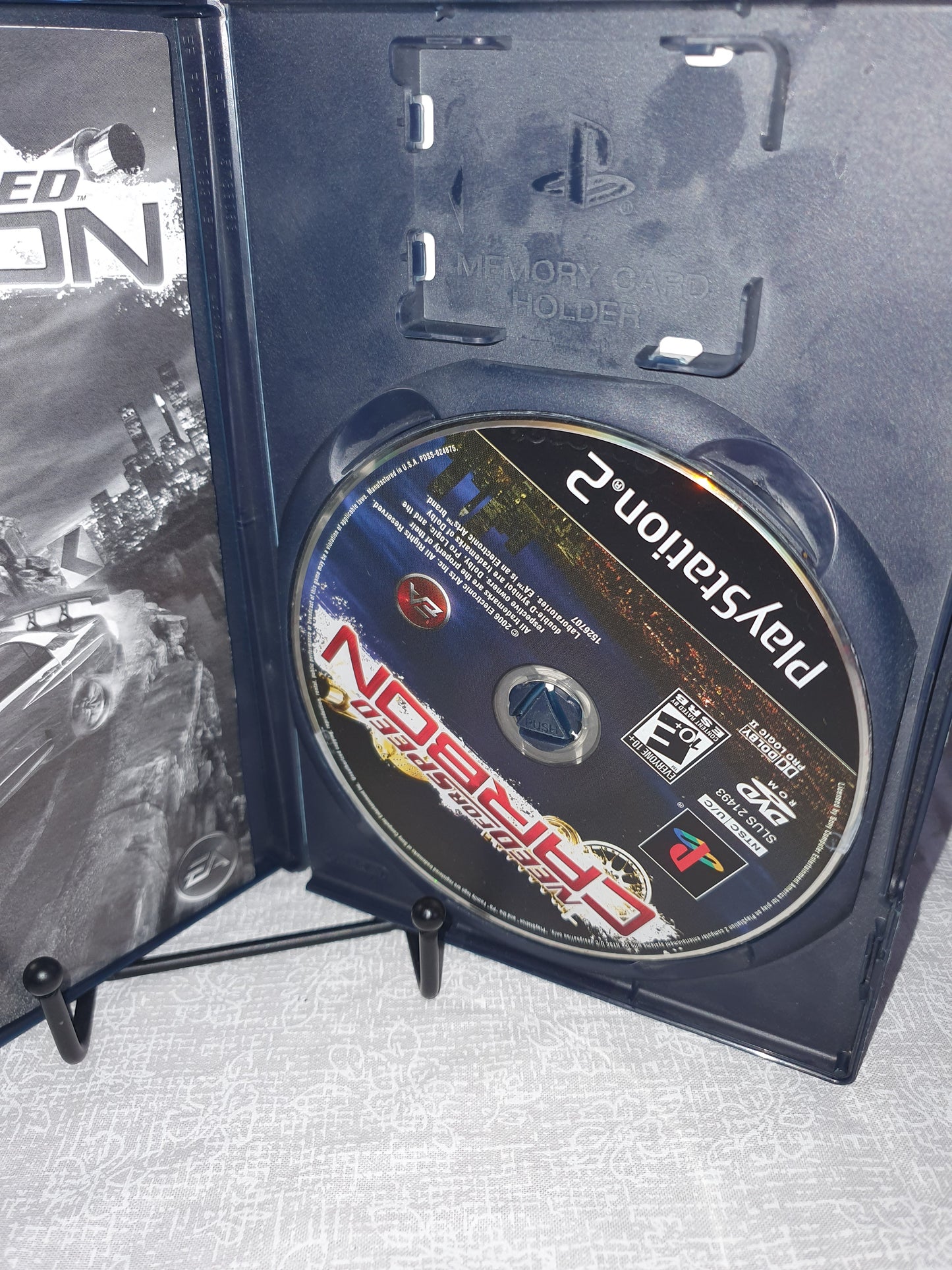 Need for Speed Carbon PS2 PlayStation 2 Complete CIB Very Good Clean Black Label