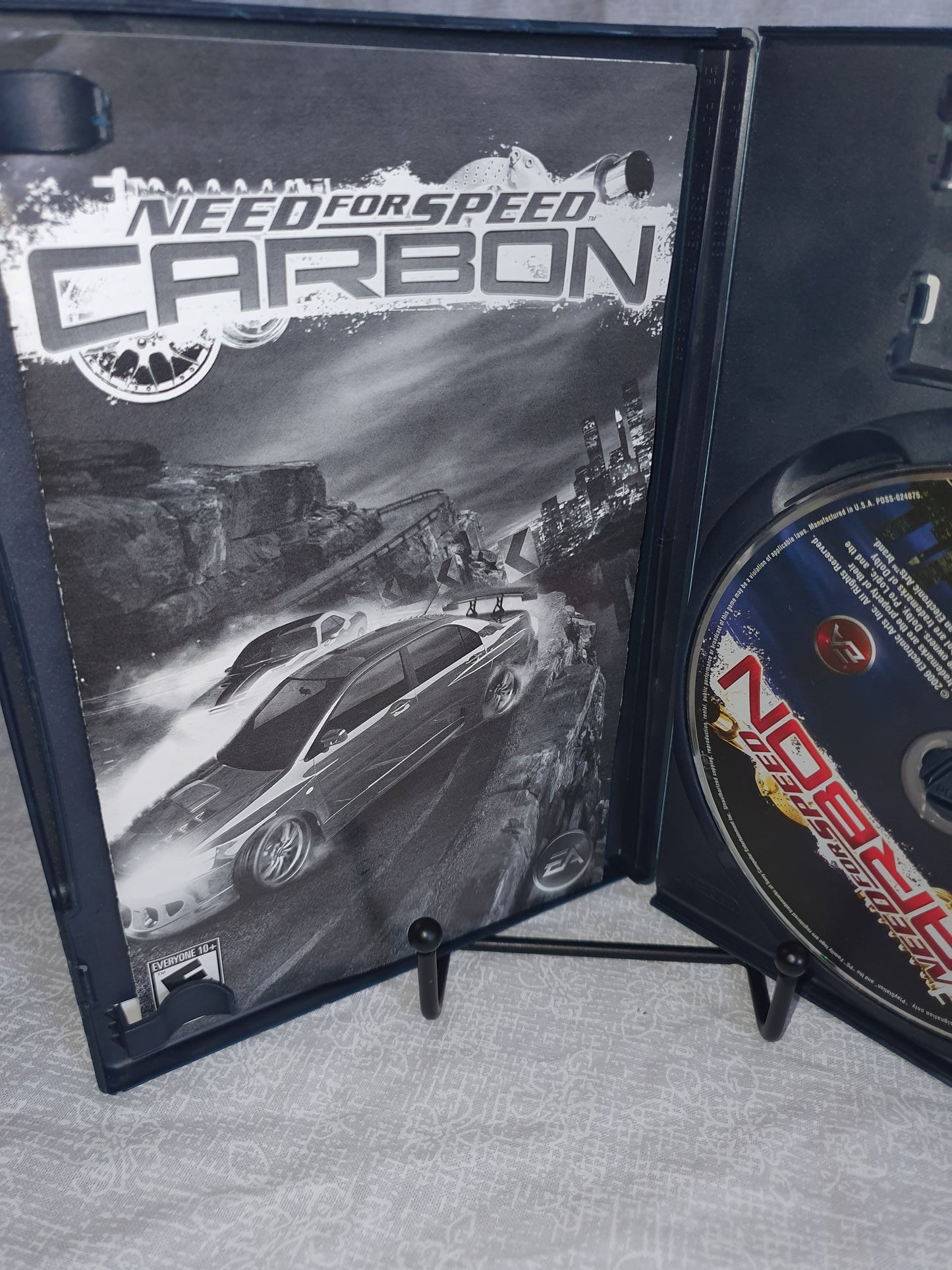 Need for Speed Carbon PS2 PlayStation 2 Complete CIB Very Good Clean Black Label