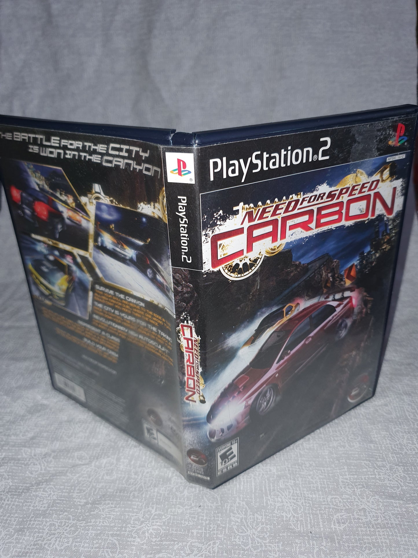 Need for Speed Carbon PS2 PlayStation 2 Complete CIB Very Good Clean Black Label