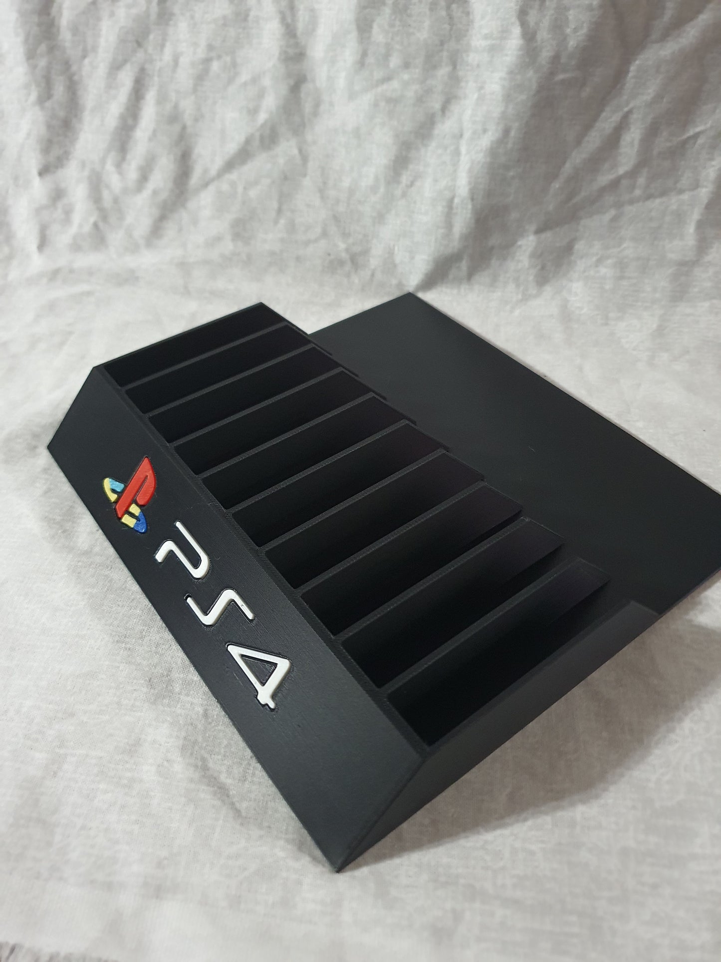 PlayStation 4 Game Holder Holds 10 Games Storage Display PS4 Customized Sony Pro