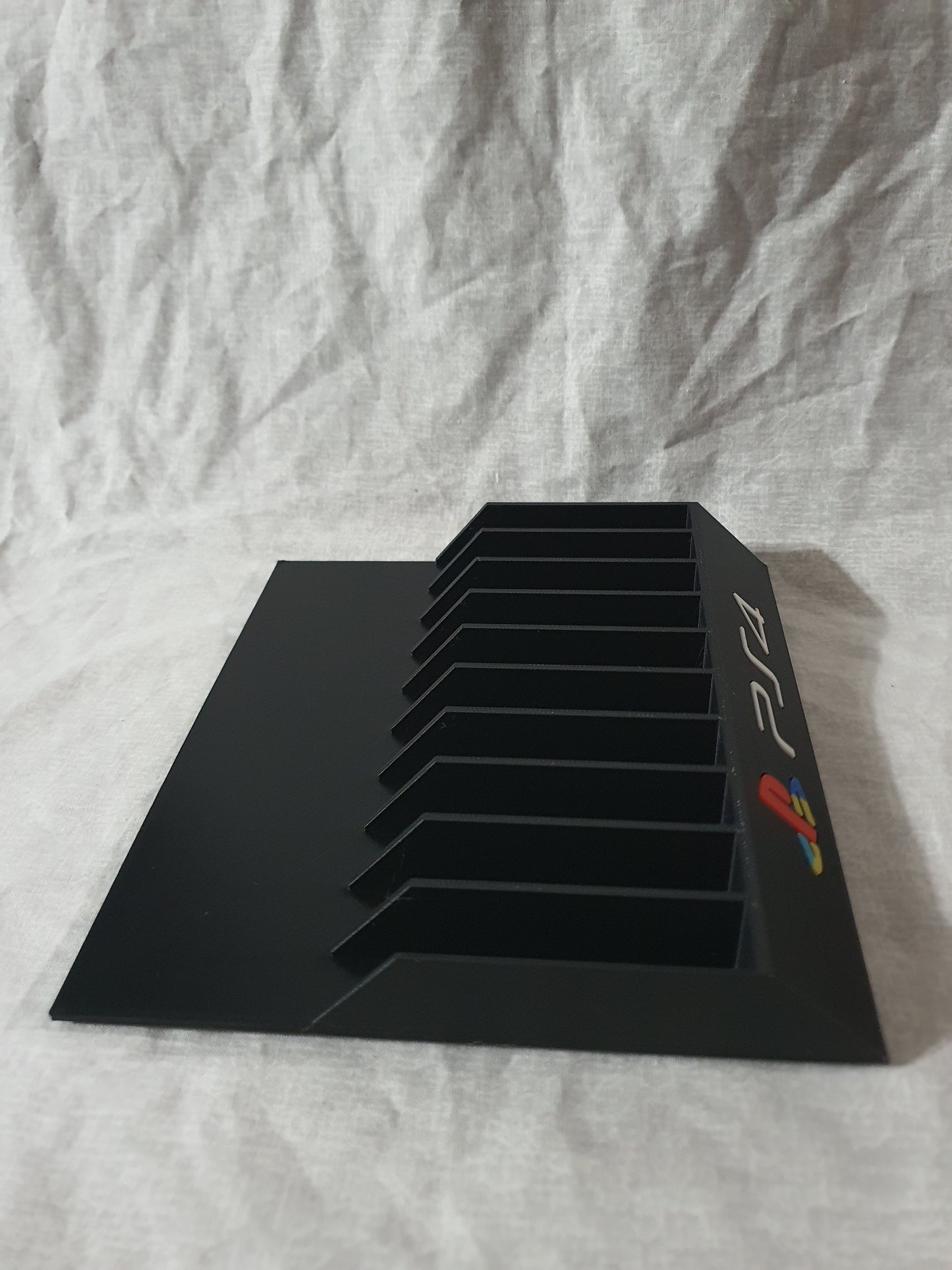 PlayStation 4 Game Holder Holds 10 Games Storage Display PS4 Customized Sony Pro