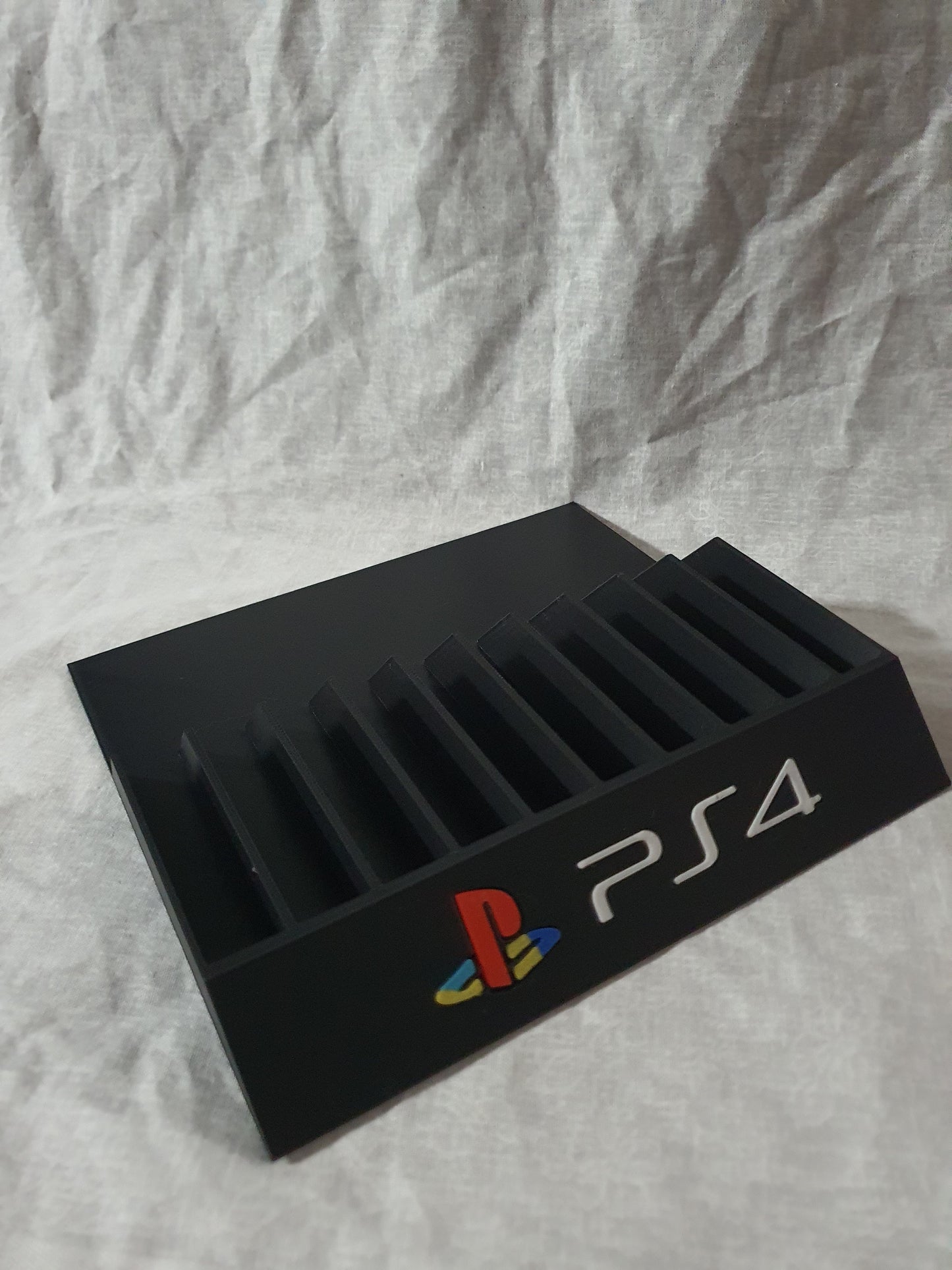 PlayStation 4 Game Holder Holds 10 Games Storage Display PS4 Customized Sony Pro