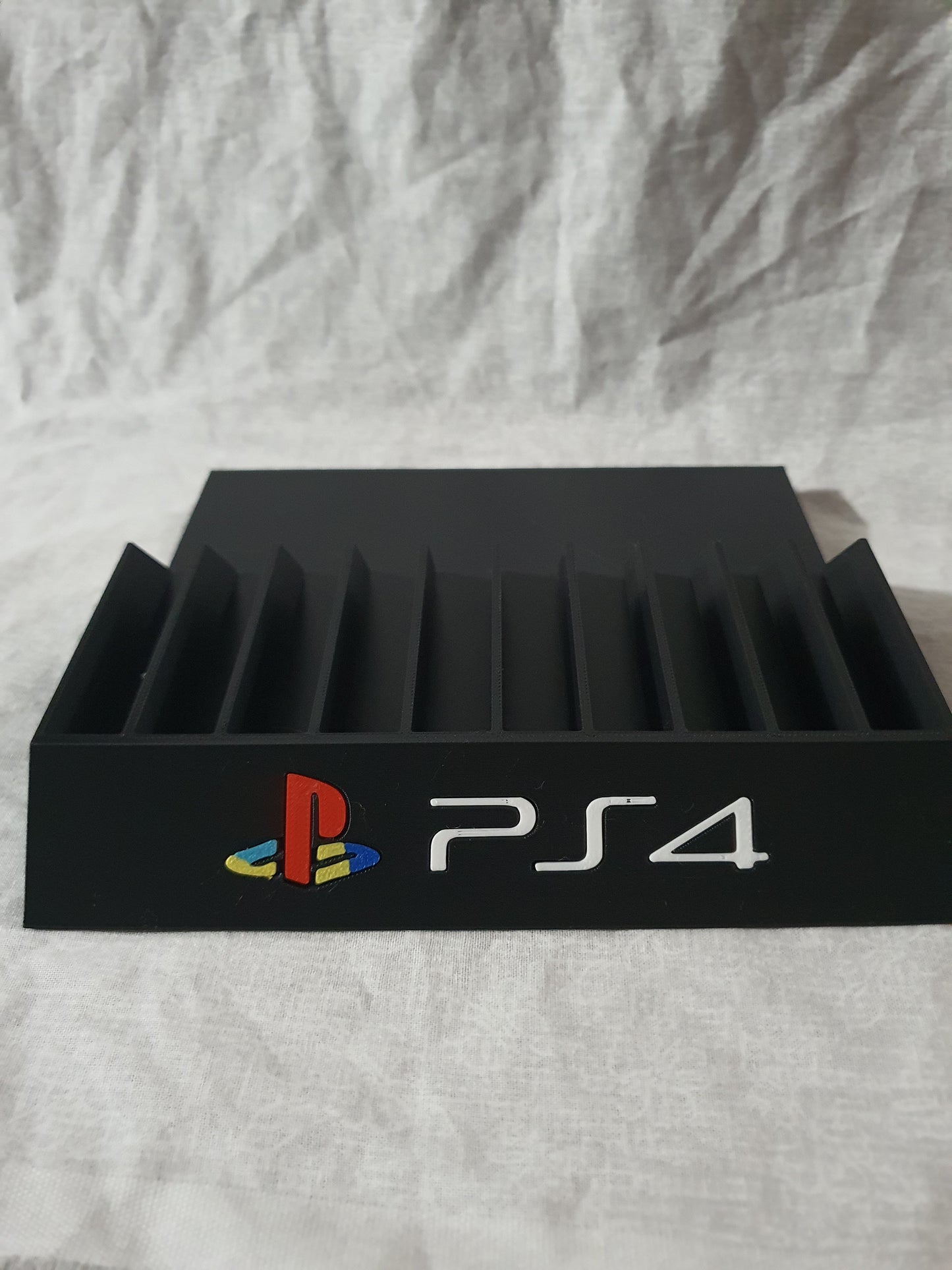 PlayStation 4 Game Holder Holds 10 Games Storage Display PS4 Customized Sony Pro