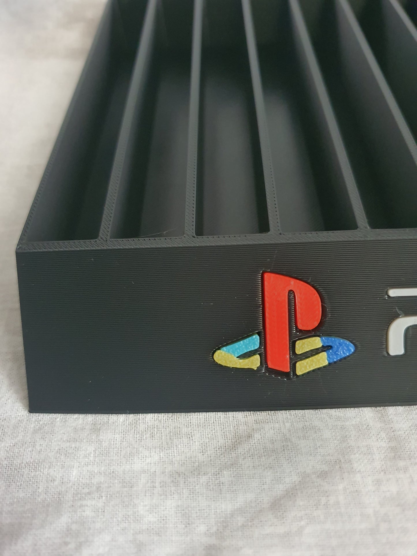 Video Game Storage Stand Display for PS5/ PS4/ PS3 Xbox Series S & X Color Logo