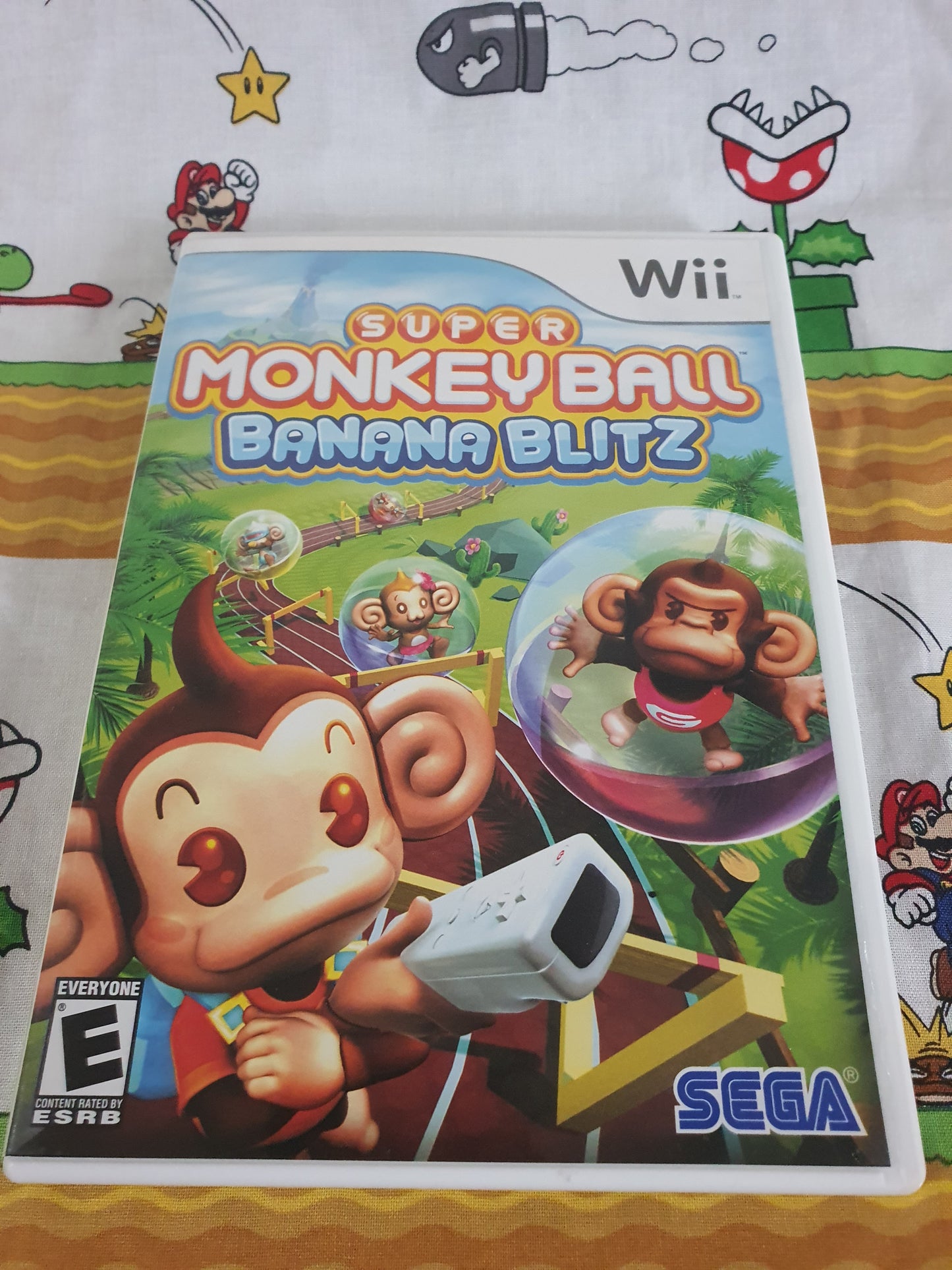 Super Monkey Ball: Banana Blitz (Nintendo Wii, 2006) Complete Clean Near Mint NM