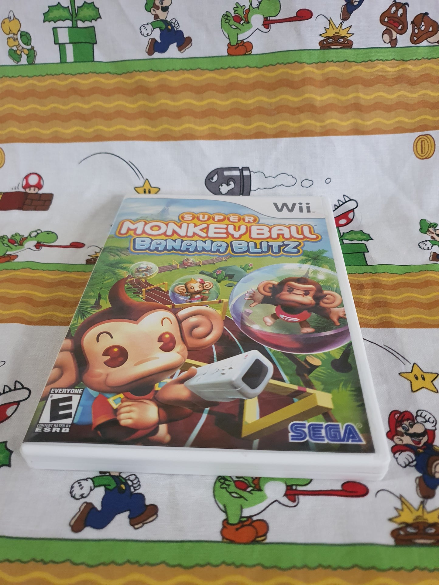Super Monkey Ball: Banana Blitz (Nintendo Wii, 2006) Complete Clean Near Mint NM