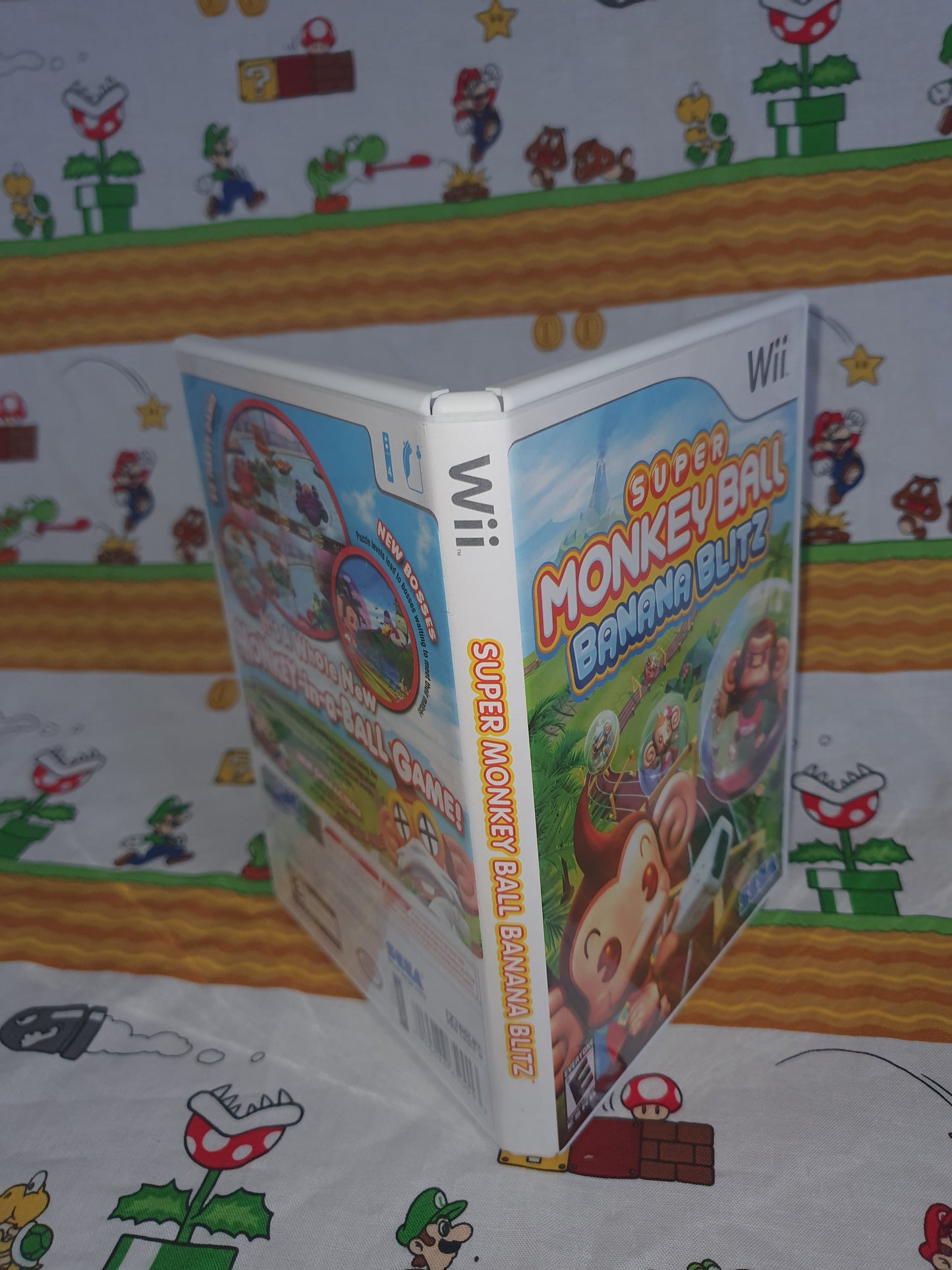 Super Monkey Ball: Banana Blitz (Nintendo Wii, 2006) Complete Clean Near Mint NM