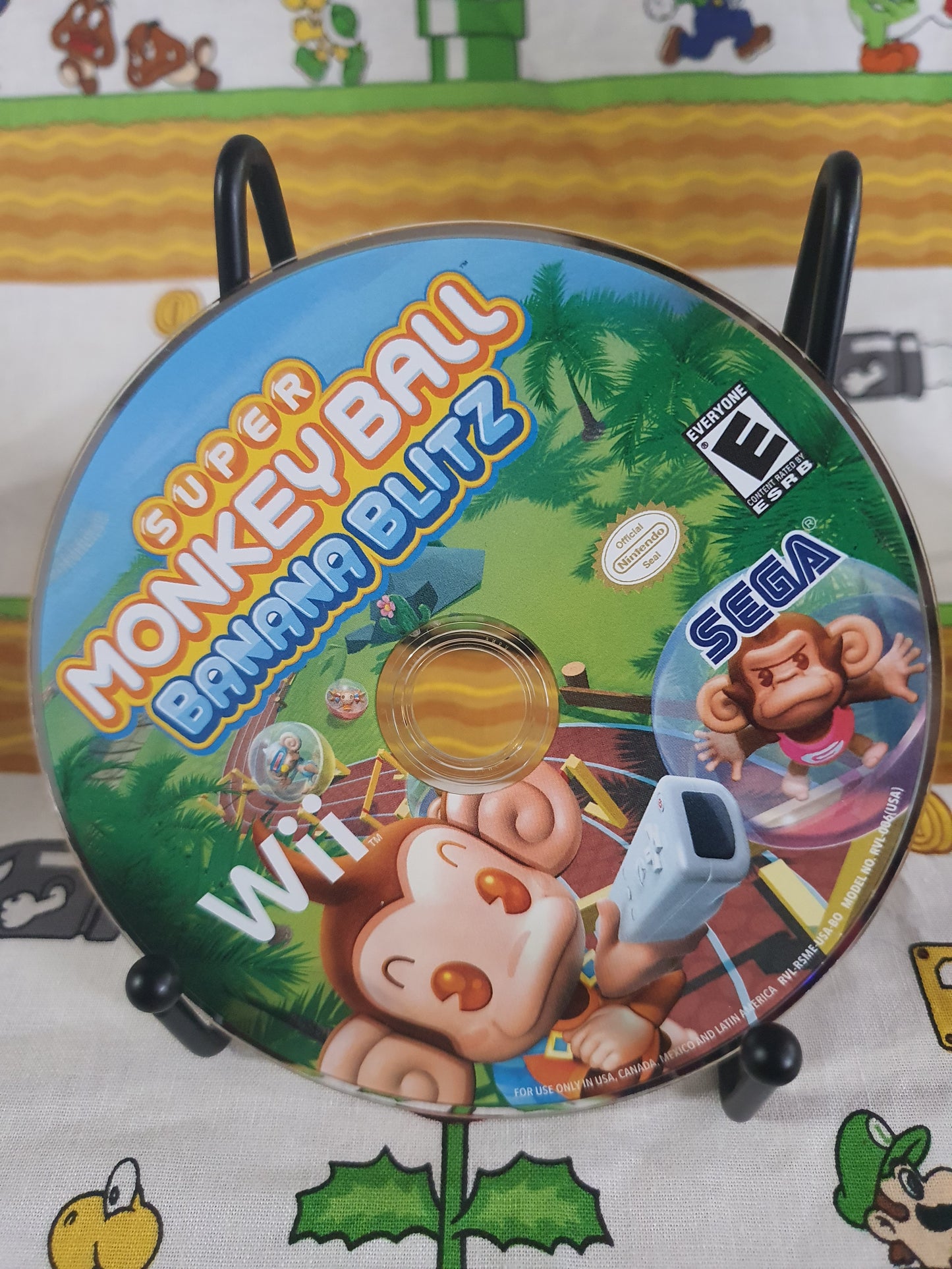 Super Monkey Ball: Banana Blitz (Nintendo Wii, 2006) Complete Clean Near Mint NM