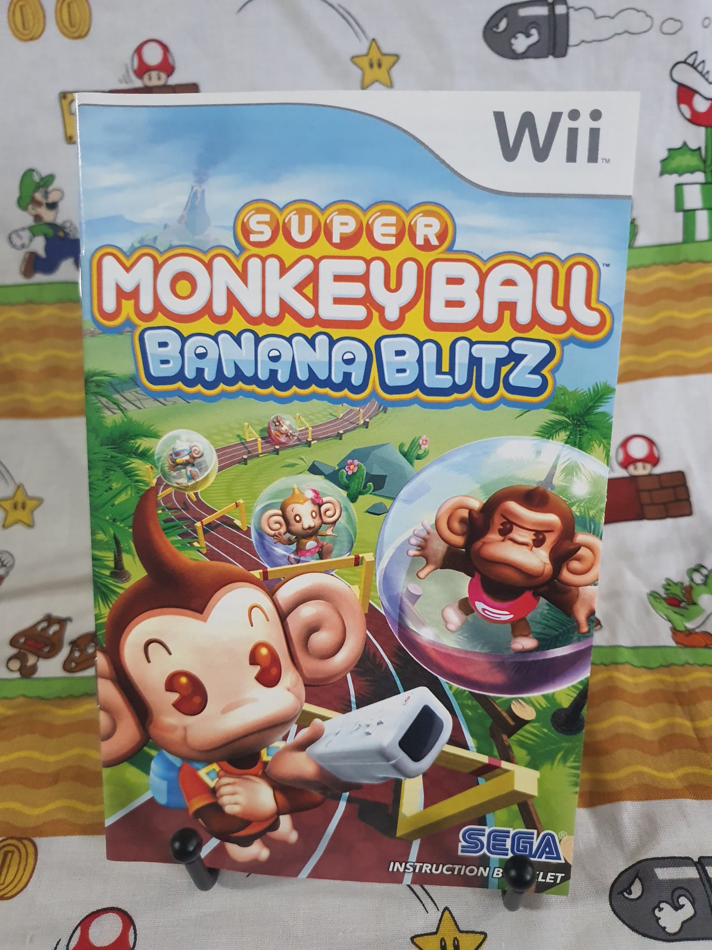 Super Monkey Ball: Banana Blitz (Nintendo Wii, 2006) Complete Clean Near Mint NM