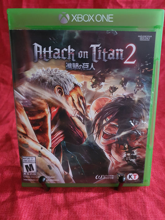 Attack on Titan 2 - Microsoft Xbox One Complete With Insert Game Disc Very Good