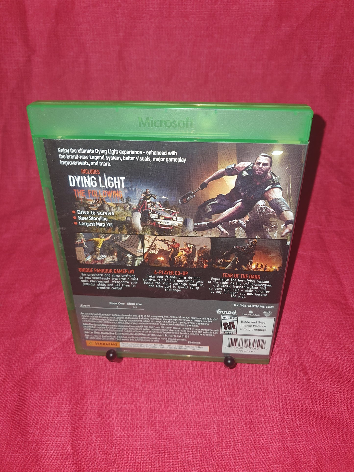 Dying Light: The Following - Enhanced Edition For Xbox One - Near Mint Complete