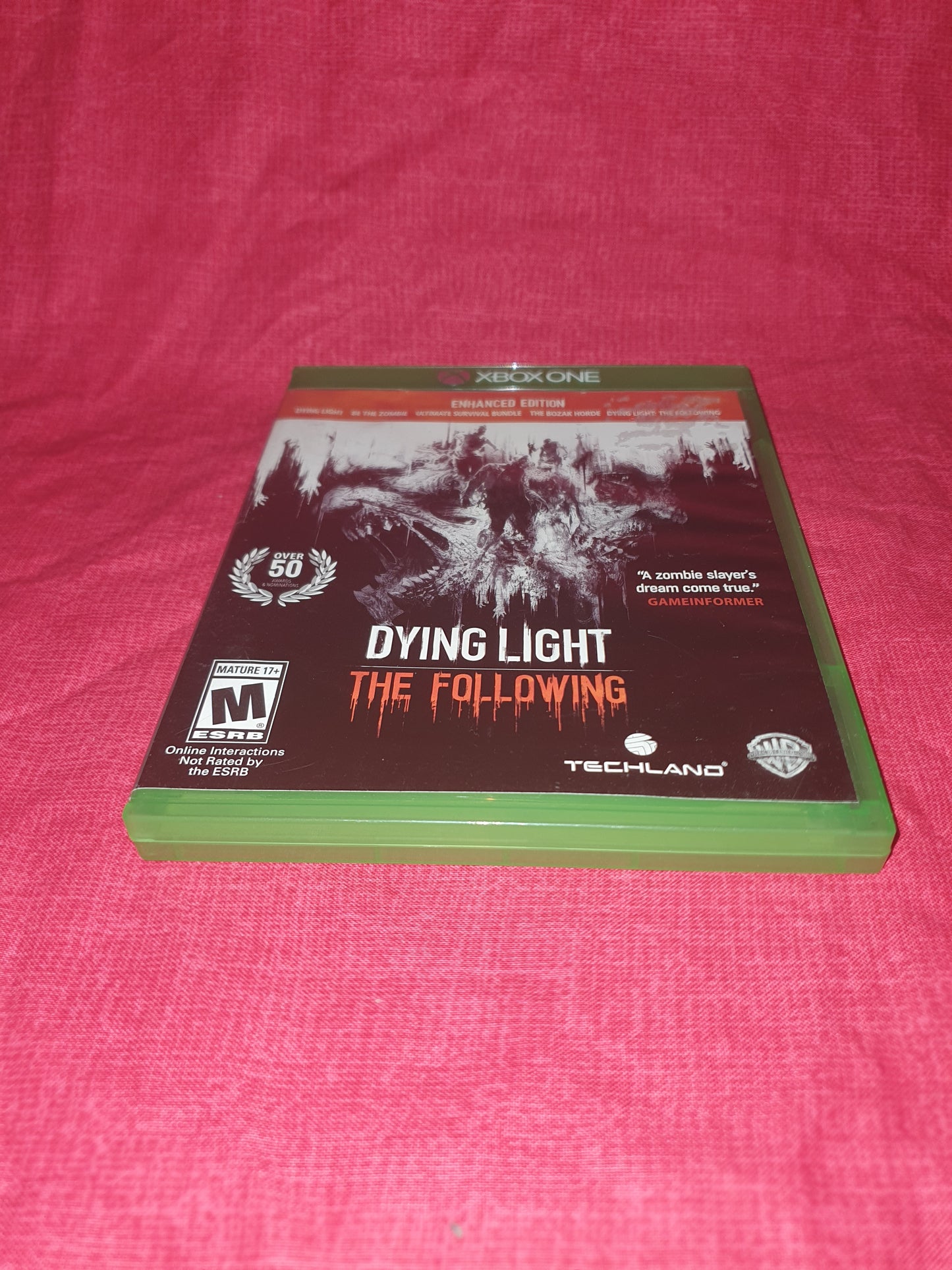 Dying Light: The Following - Enhanced Edition For Xbox One - Near Mint Complete