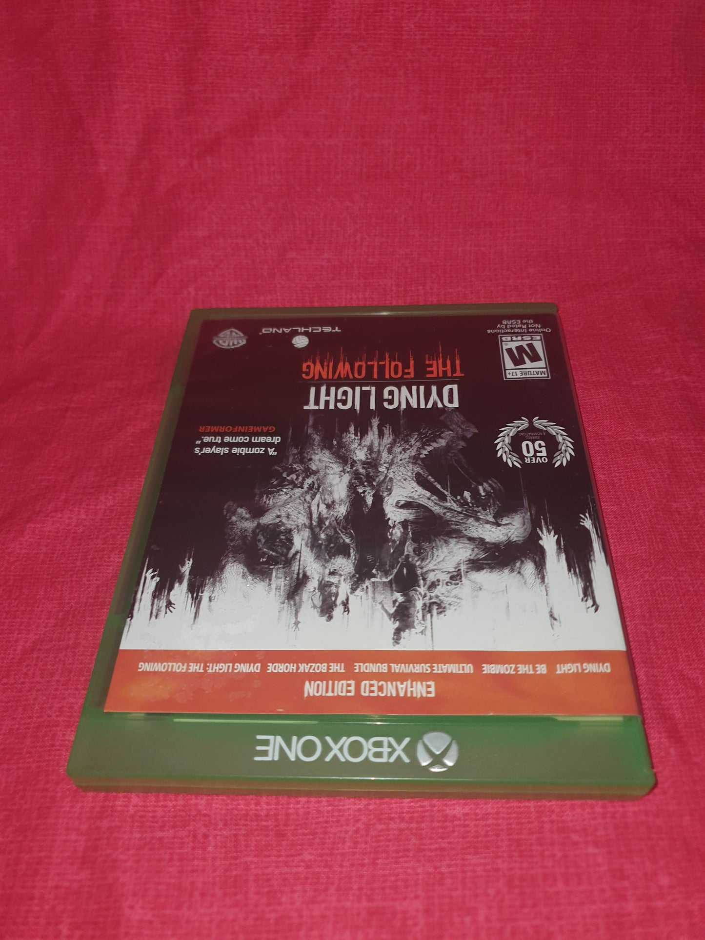 Dying Light: The Following - Enhanced Edition For Xbox One - Near Mint Complete