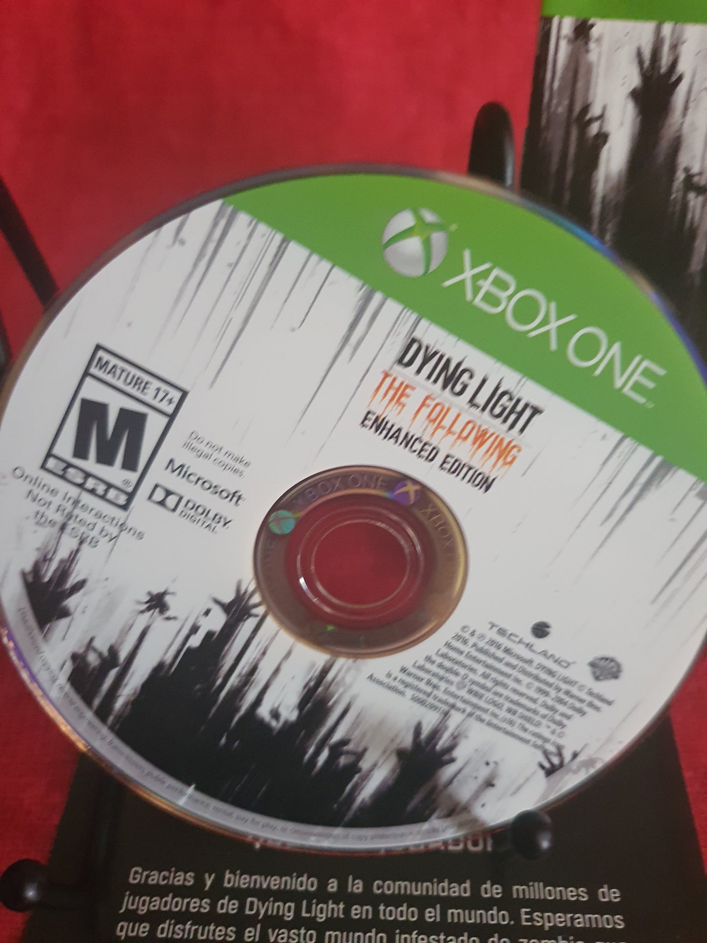Dying Light: The Following - Enhanced Edition For Xbox One - Near Mint Complete