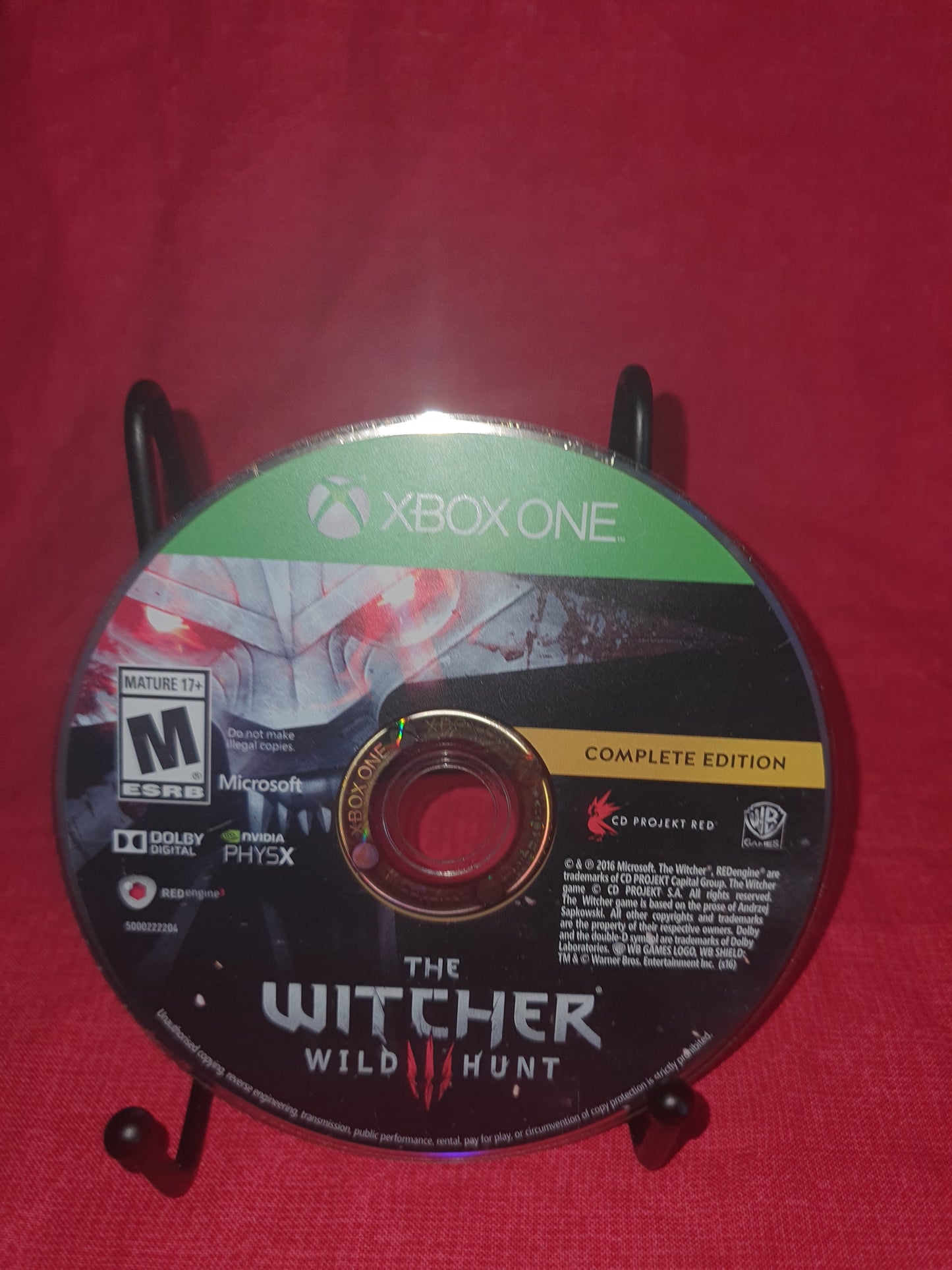 The Witcher 3: Wild Hunt - Complete Edition - Microsoft Xbox One Disc Very Good