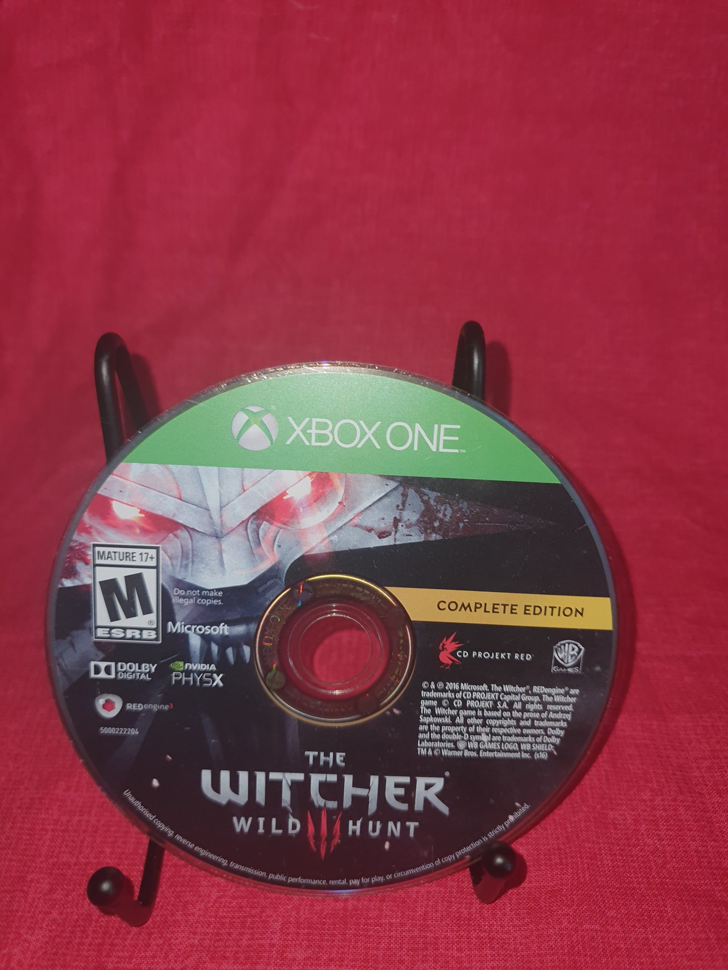 The Witcher 3: Wild Hunt - Complete Edition - Microsoft Xbox One Disc Very Good
