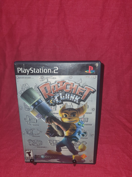 Ratchet & Clank (Sony PlayStation 2, 2002) Video Game Disc Near Mint Memory Slot