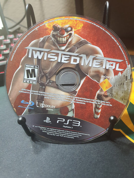Twisted Metal (Sony PlayStation 3, 2012) PS3 Disc Game - tested & working good